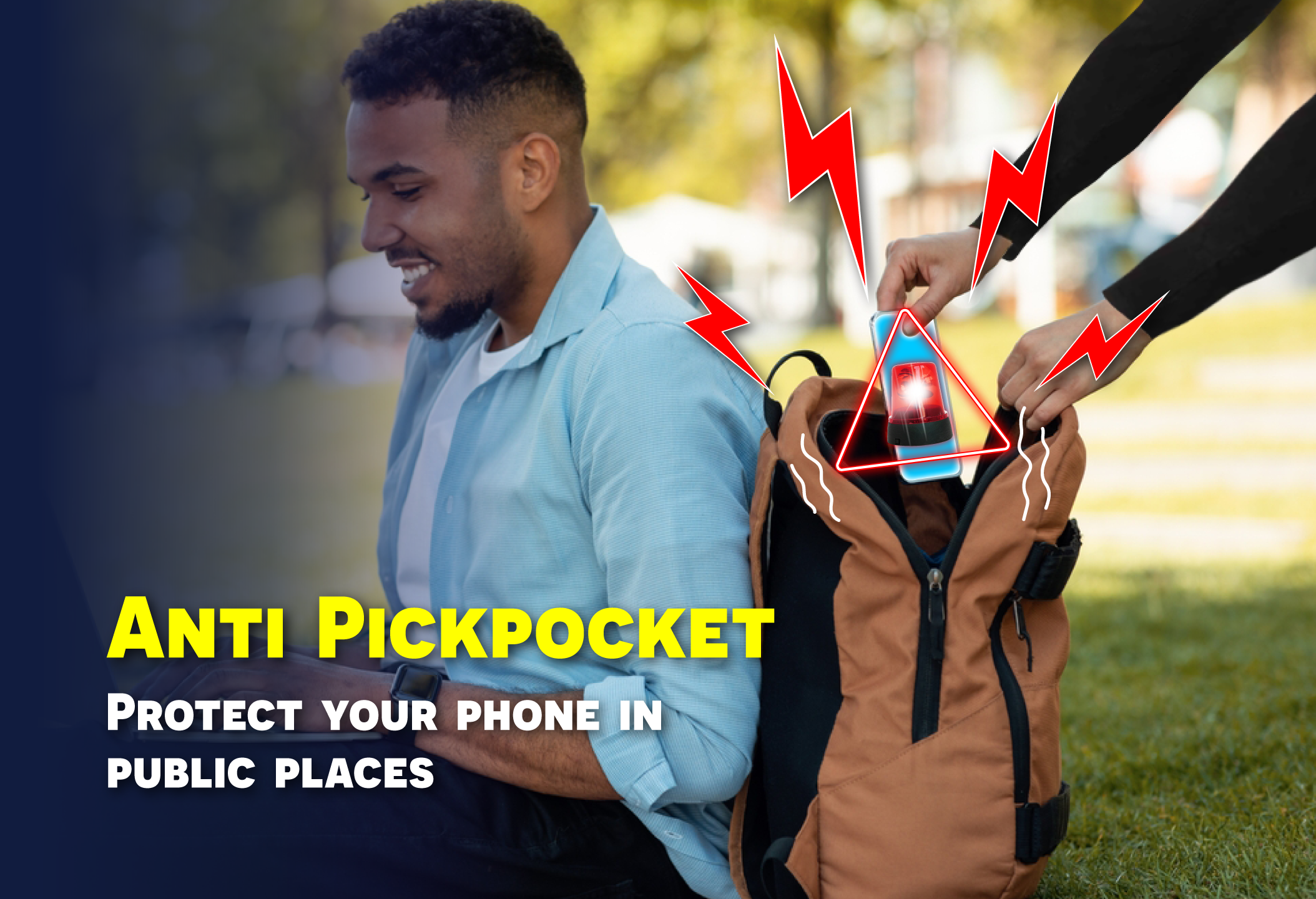 اسکرین شات 3 برنامه Anti Theft: Don't touch phone