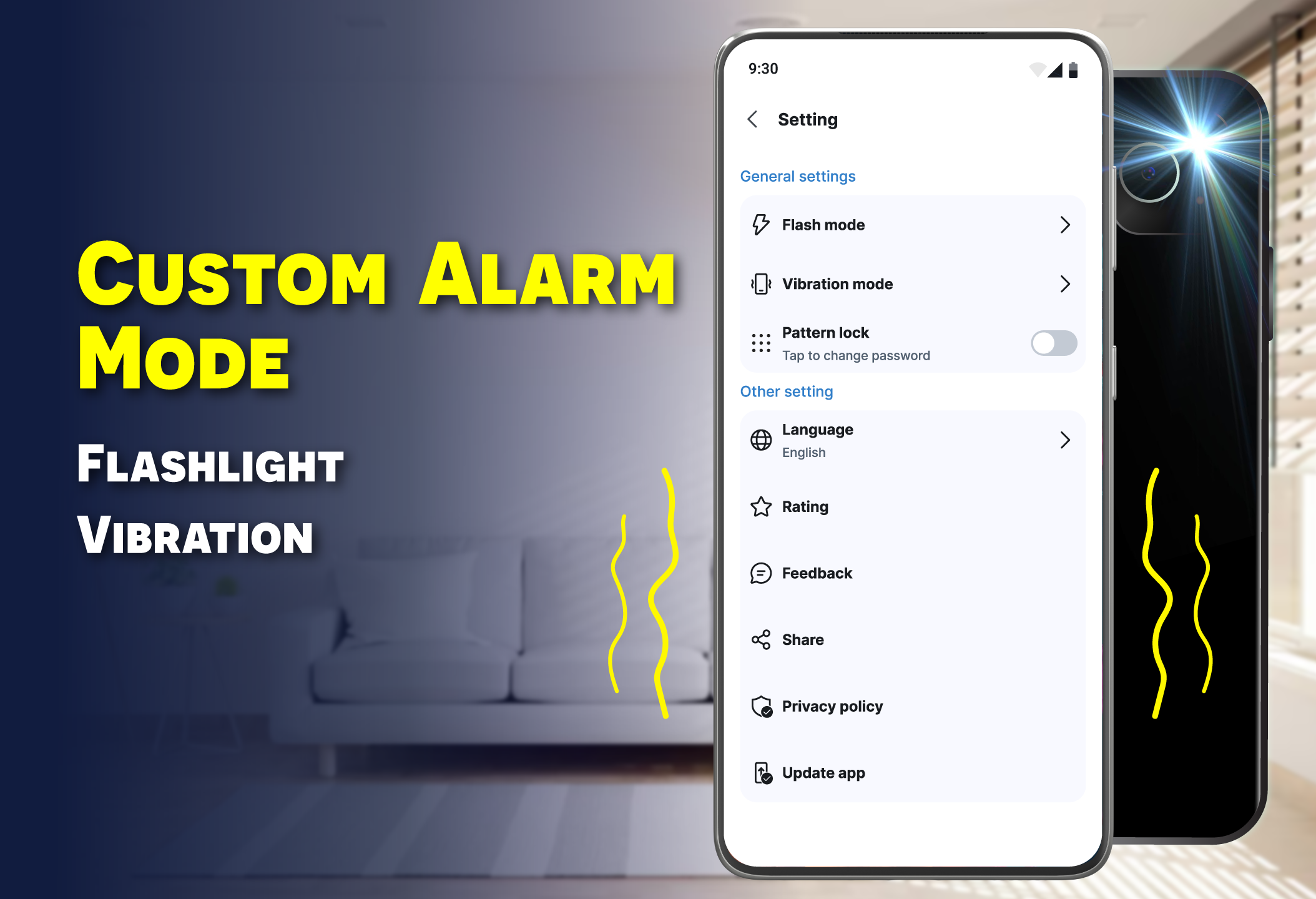 اسکرین شات 6 برنامه Anti Theft: Don't touch phone