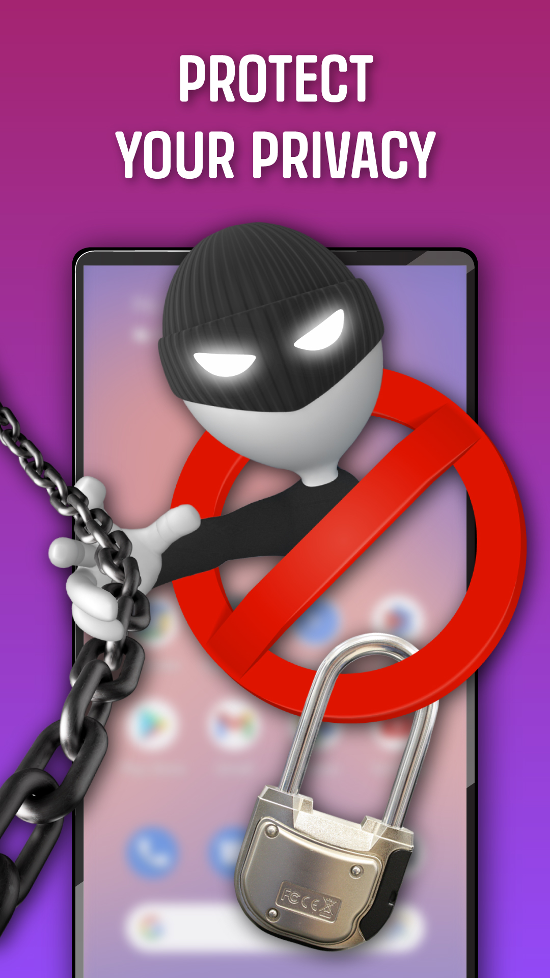 اسکرین شات 3 برنامه Antivirus: Virus Cleaner, Lock