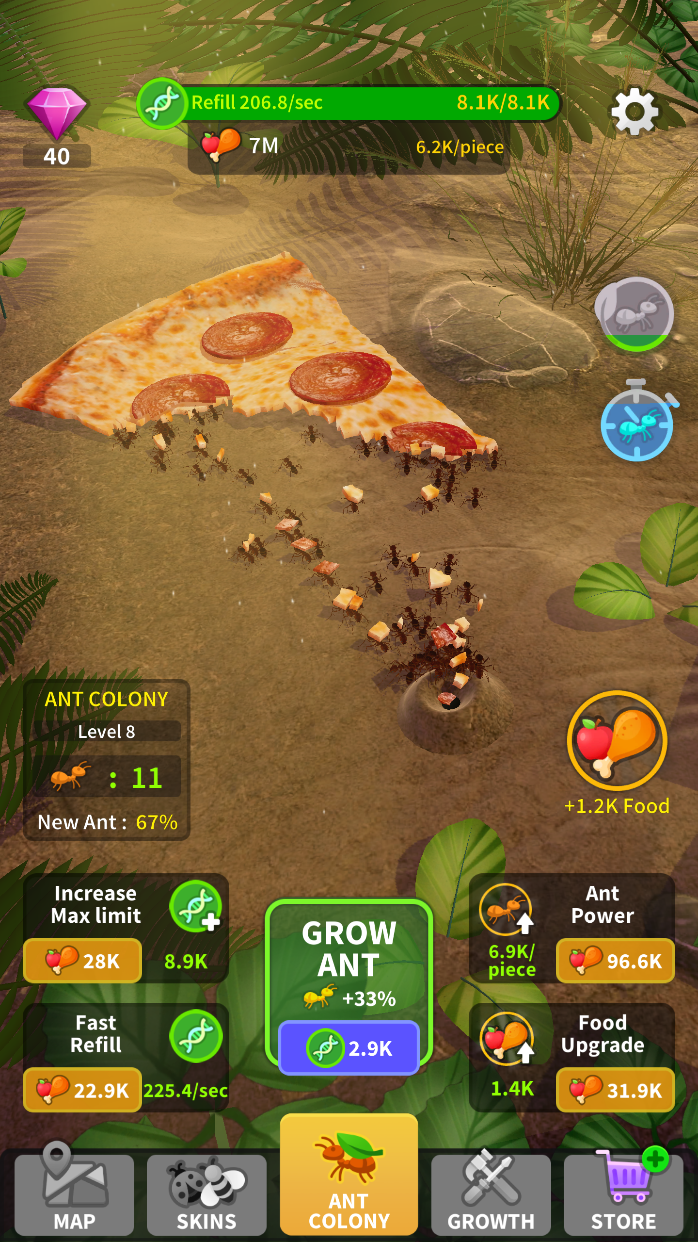 اسکرین شات 2 بازی Little Ant Colony - Idle Game