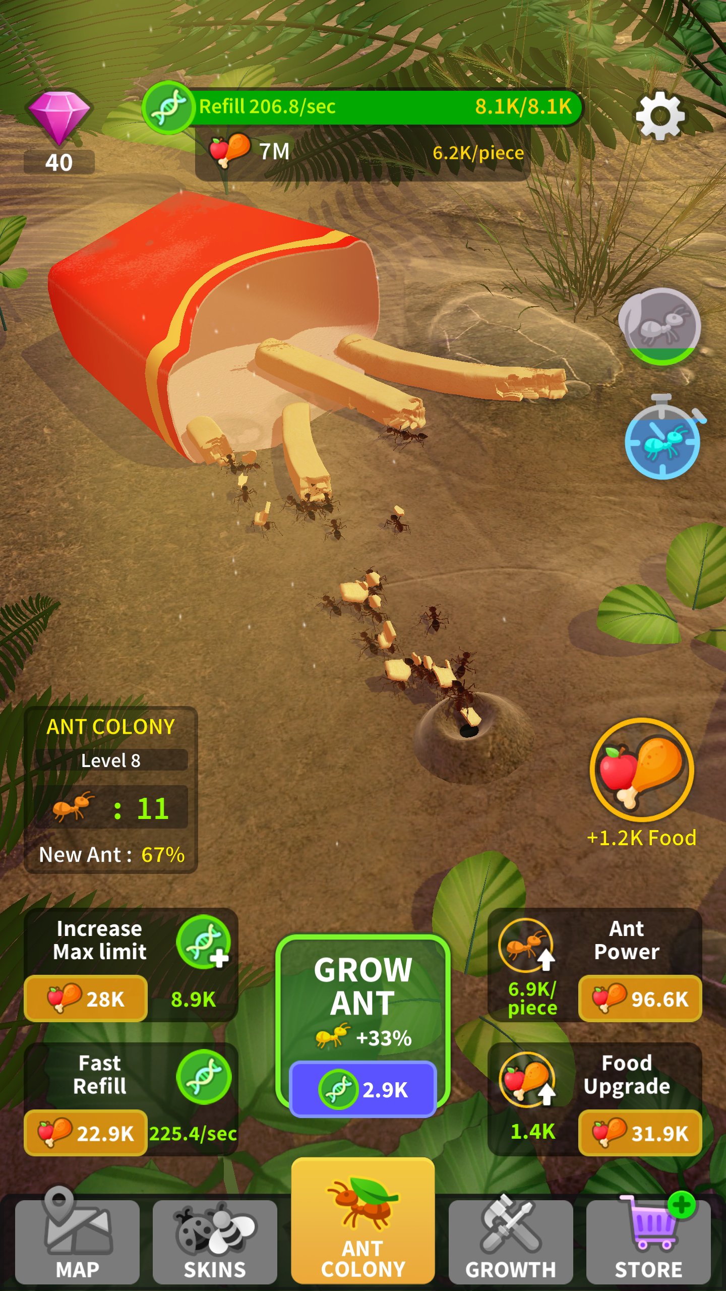 اسکرین شات 4 بازی Little Ant Colony - Idle Game