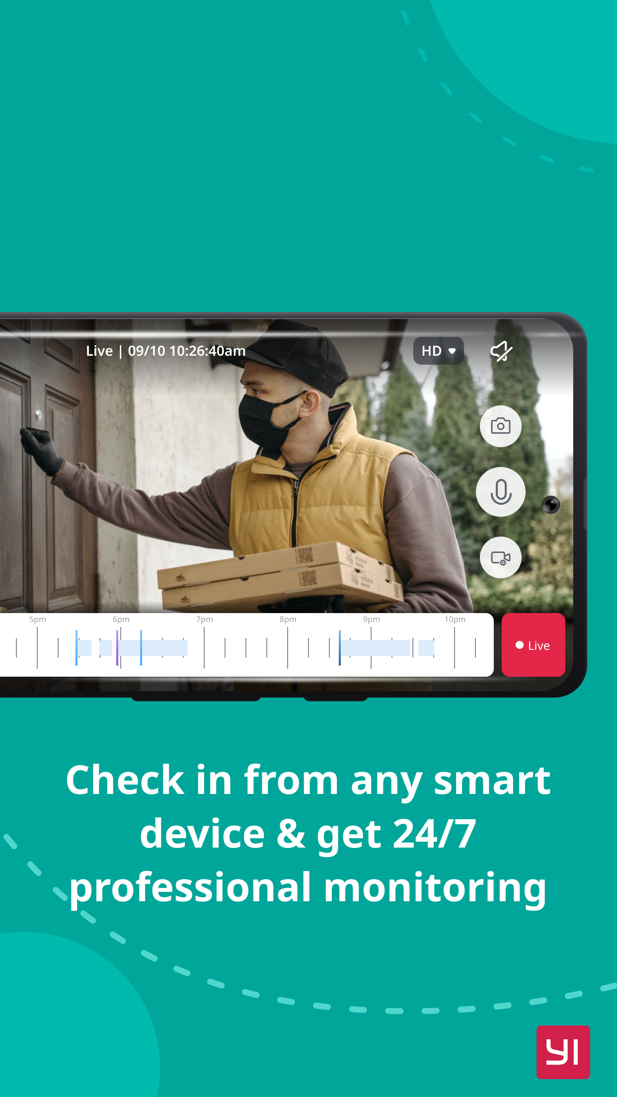 اسکرین شات 4 برنامه Yi Home