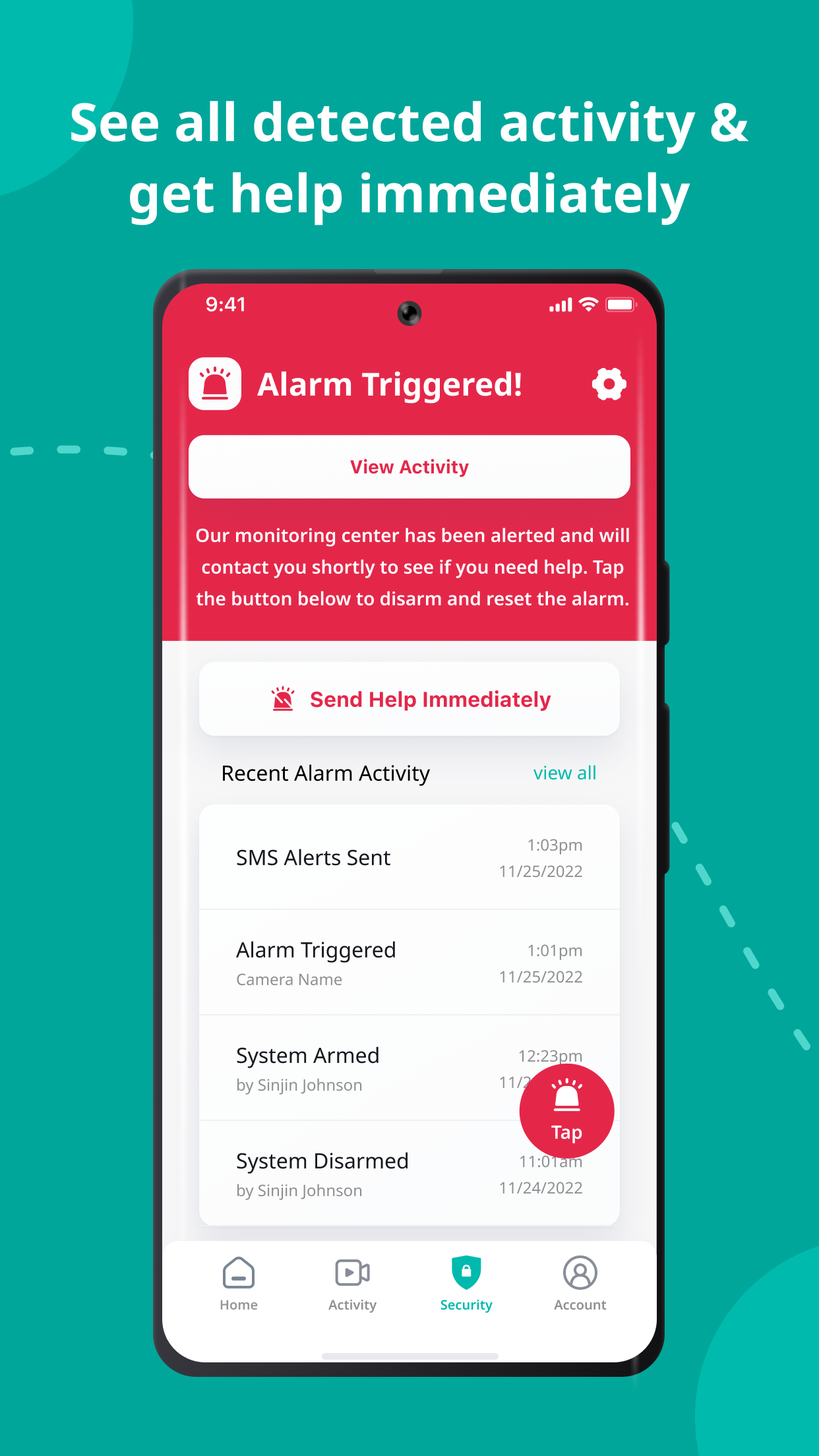 اسکرین شات 3 برنامه Yi Home