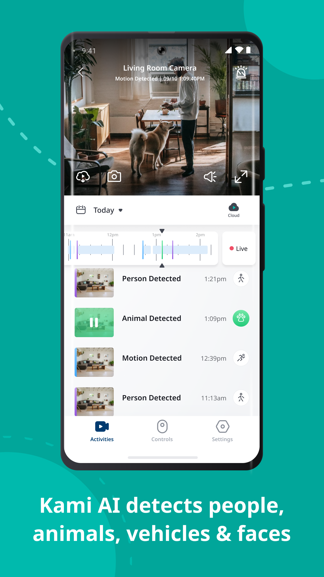 اسکرین شات 2 برنامه Yi Home