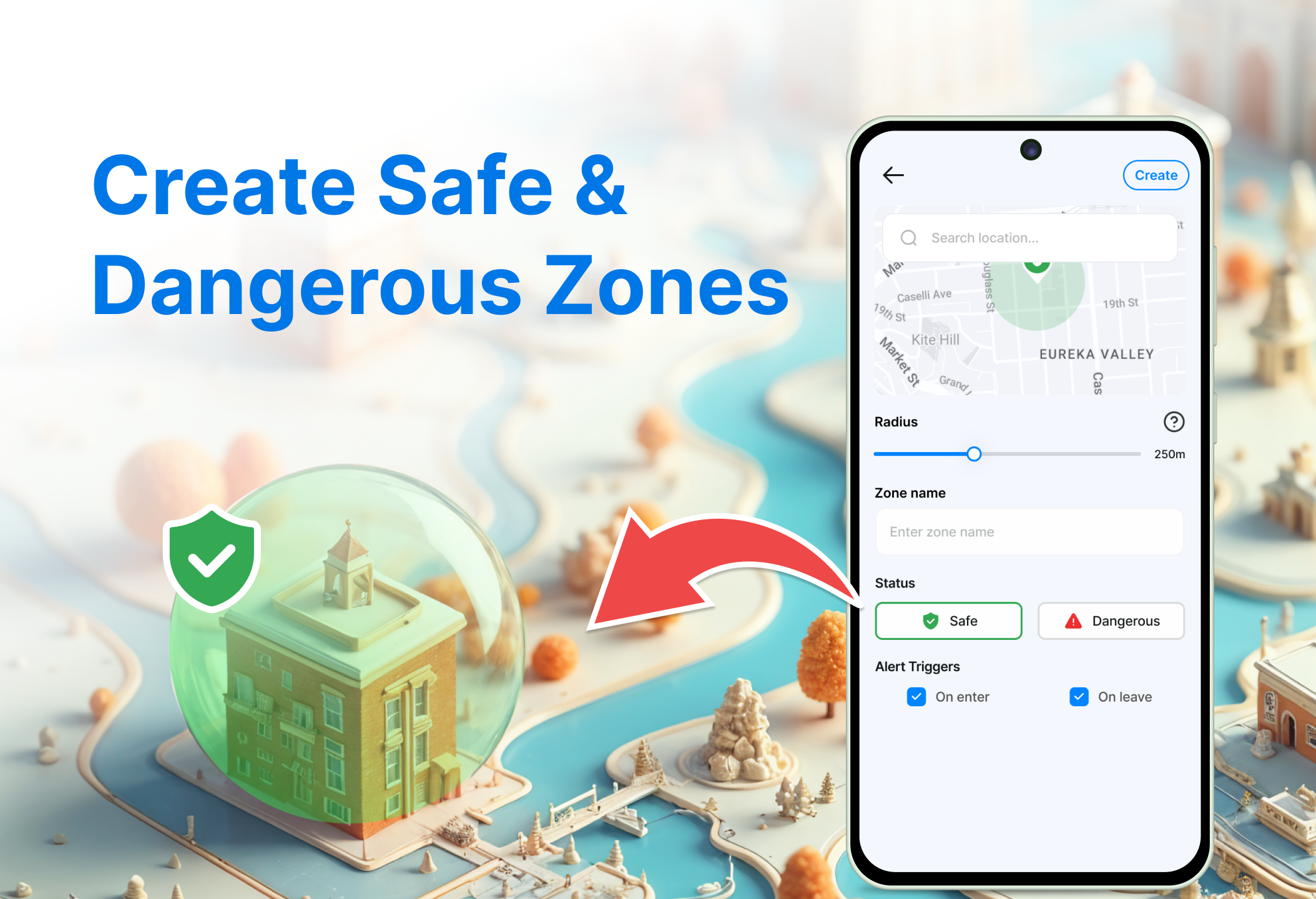 اسکرین شات 5 برنامه GPS Location Tracker for Phone