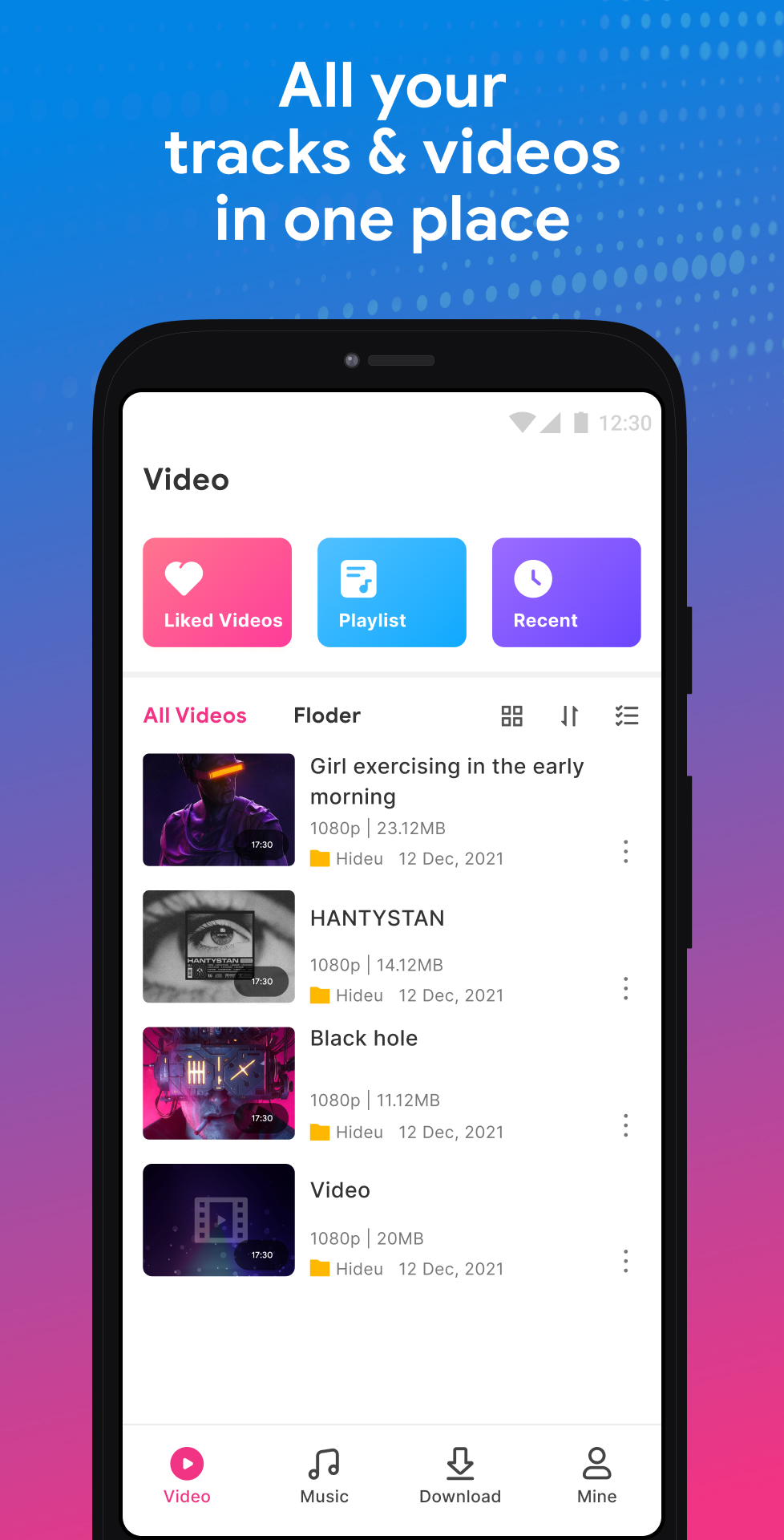 اسکرین شات 6 برنامه AnyPlay - Video Downloader