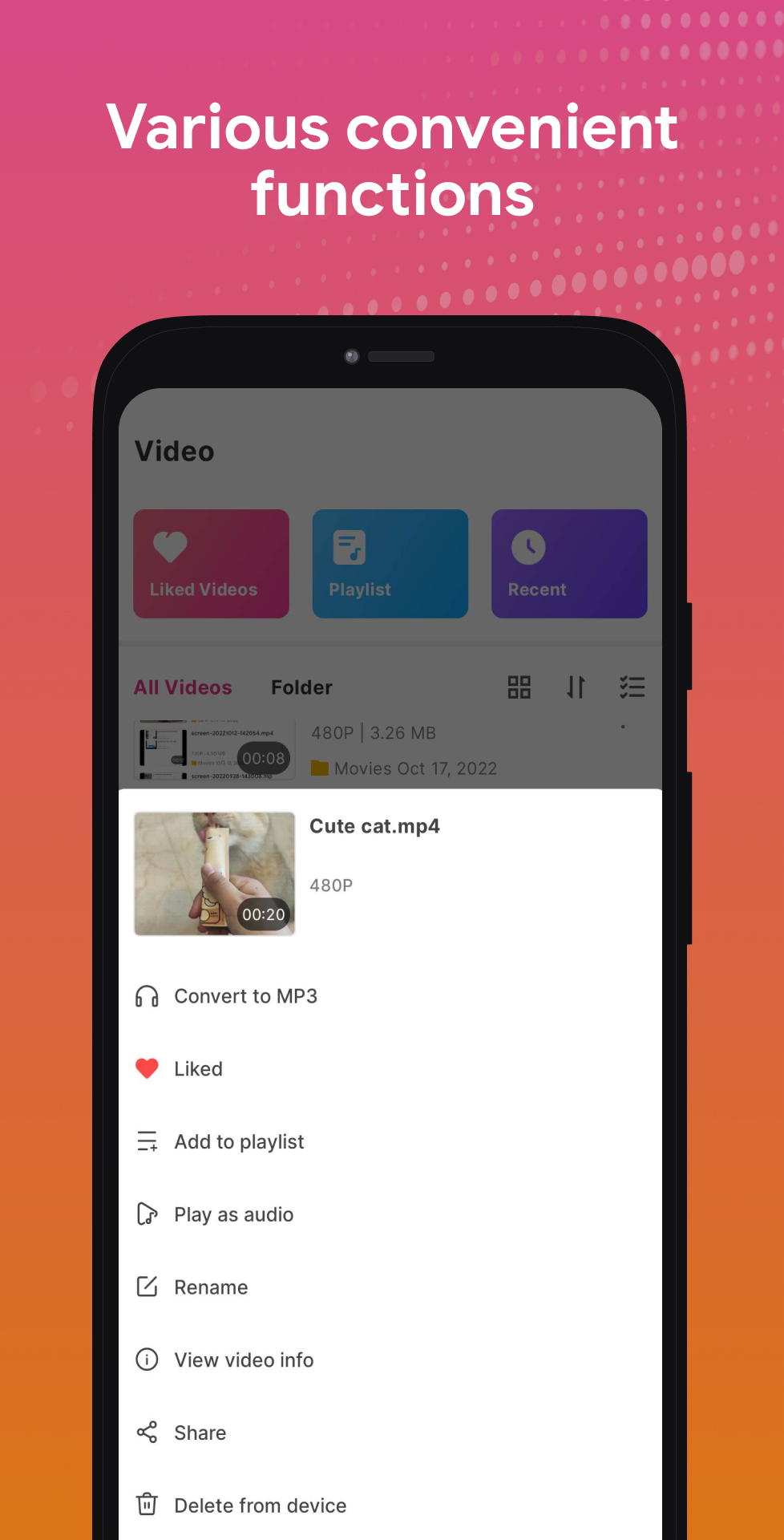 اسکرین شات 7 برنامه AnyPlay - Video Downloader