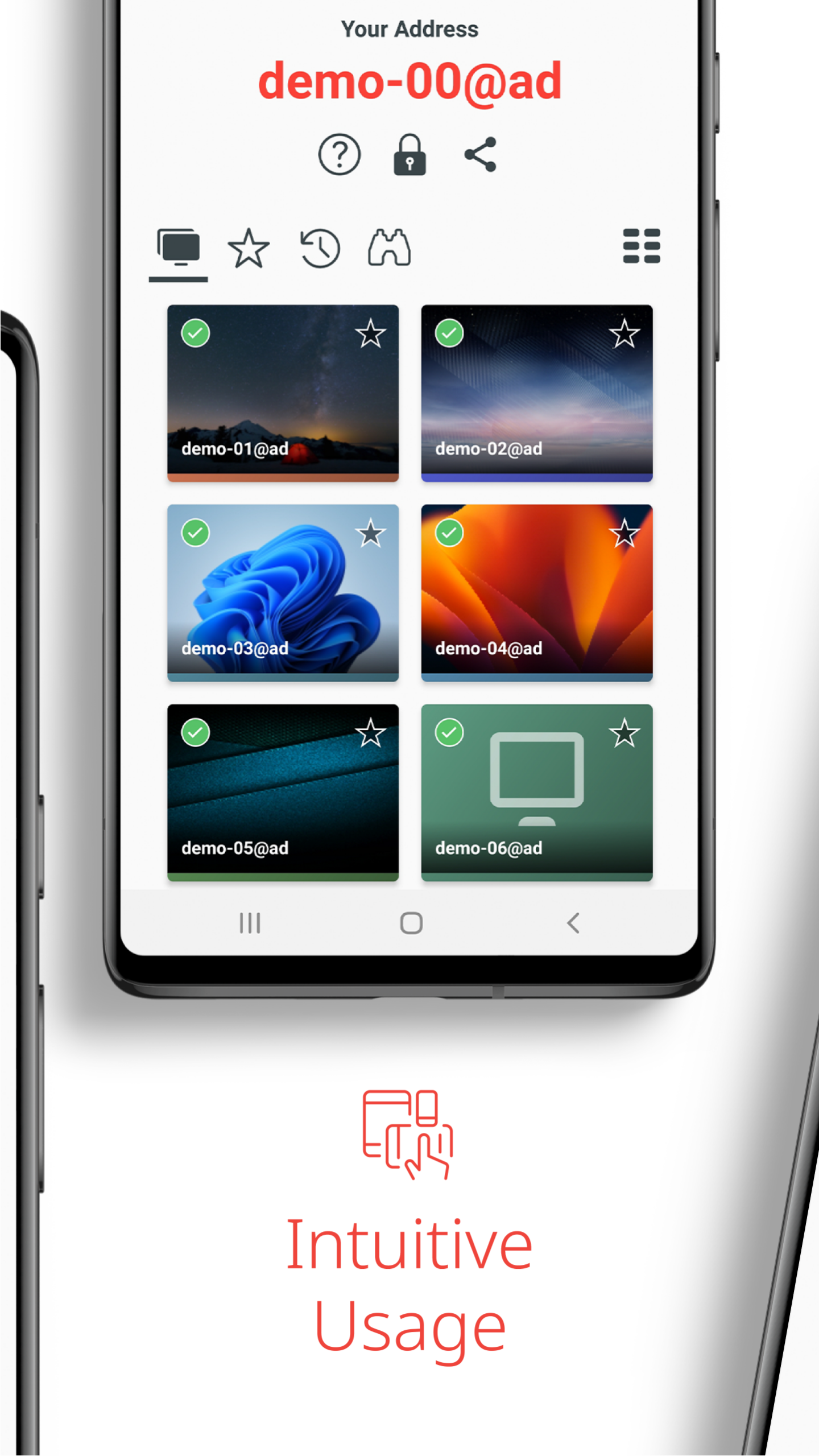 اسکرین شات 2 برنامه AnyDesk Remote Desktop