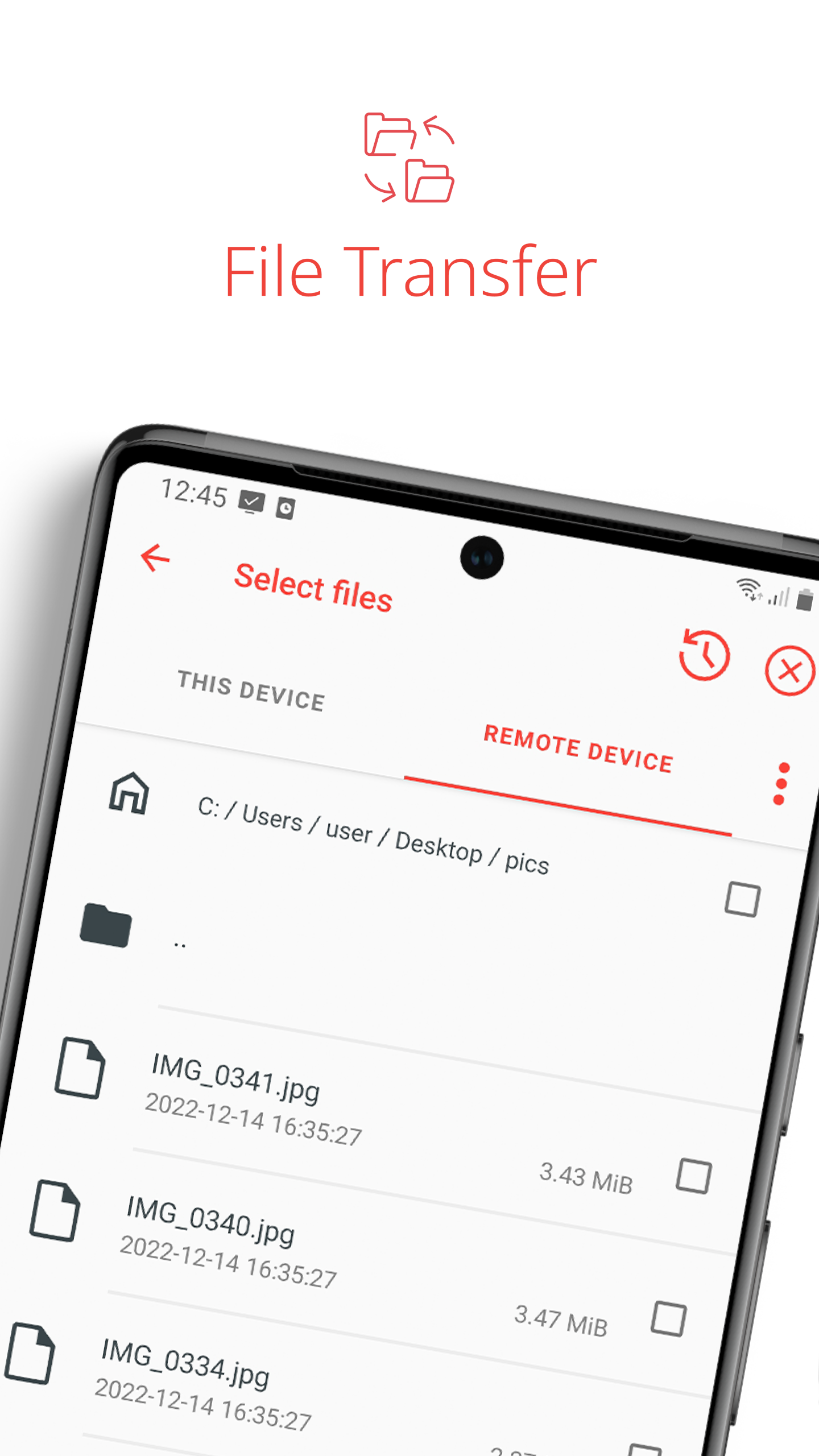 اسکرین شات 3 برنامه AnyDesk Remote Desktop