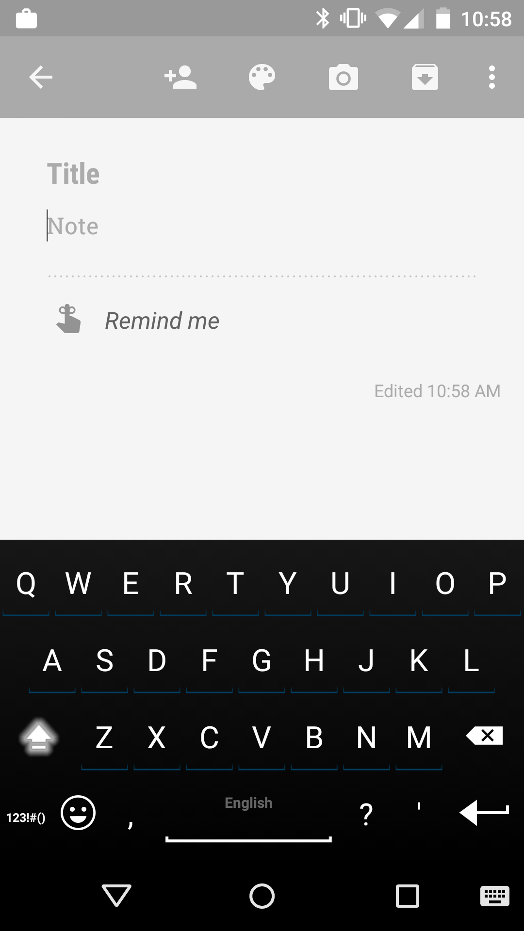 اسکرین شات 1 برنامه Norwegian for AnySoftKeyboard