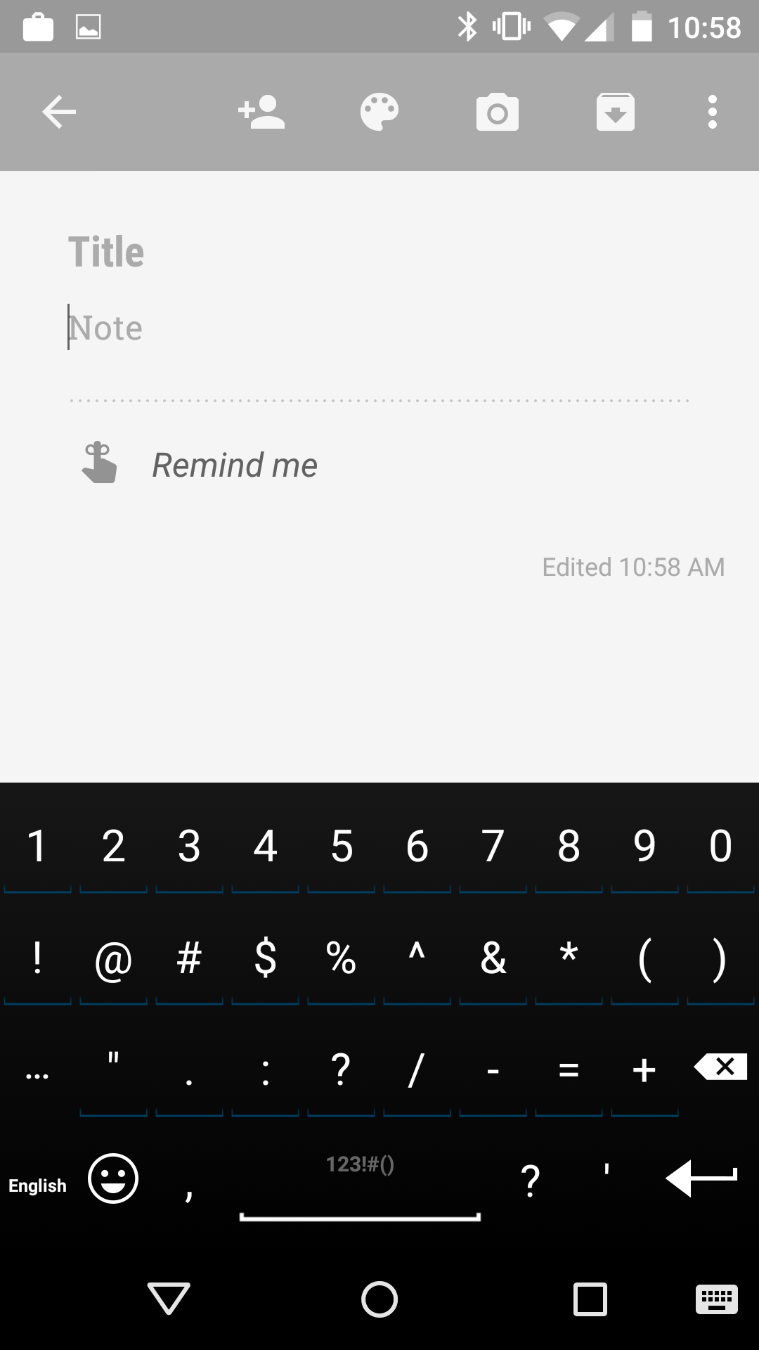 اسکرین شات 2 برنامه Norwegian for AnySoftKeyboard