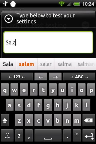 اسکرین شات 2 برنامه Persian for AnySoftKeyboard