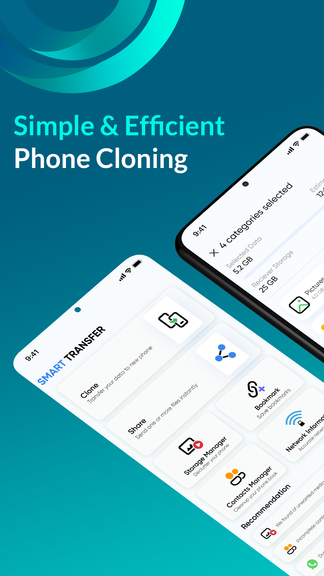 اسکرین شات 1 برنامه Smart Transfer: File Sharing