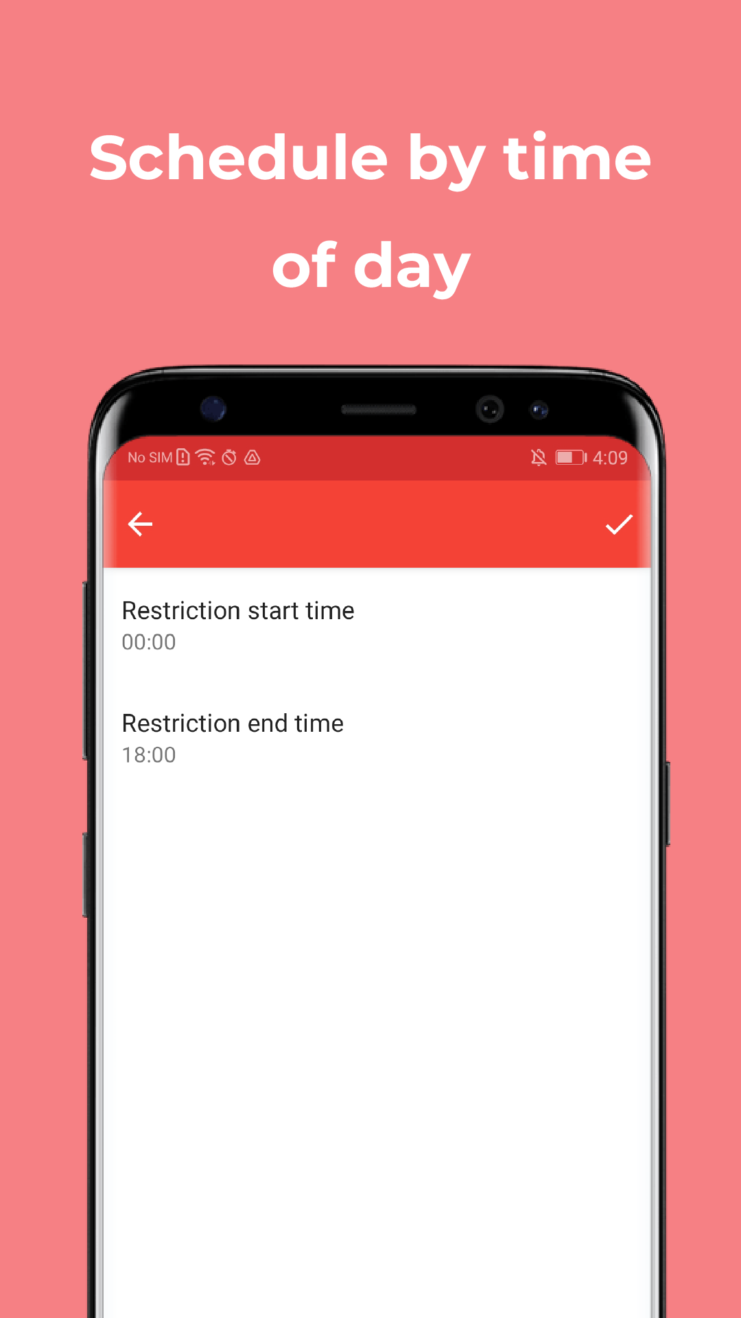 اسکرین شات 6 برنامه App Off Timer: Limit App Usage