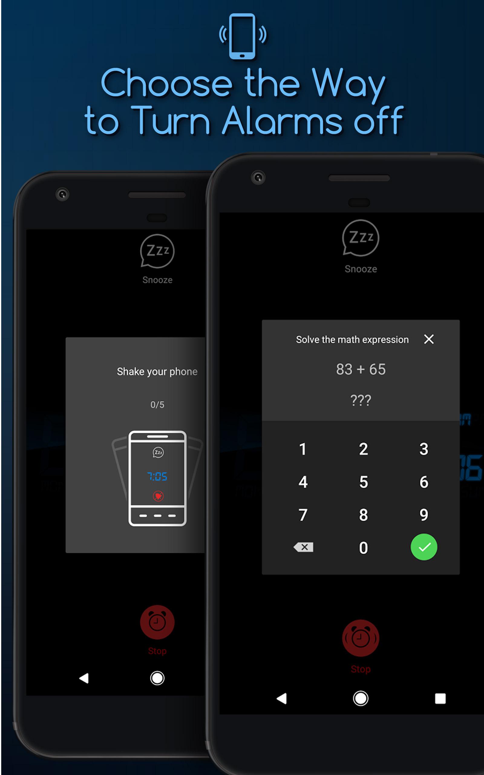 اسکرین شات 2 برنامه Alarm Clock for Me