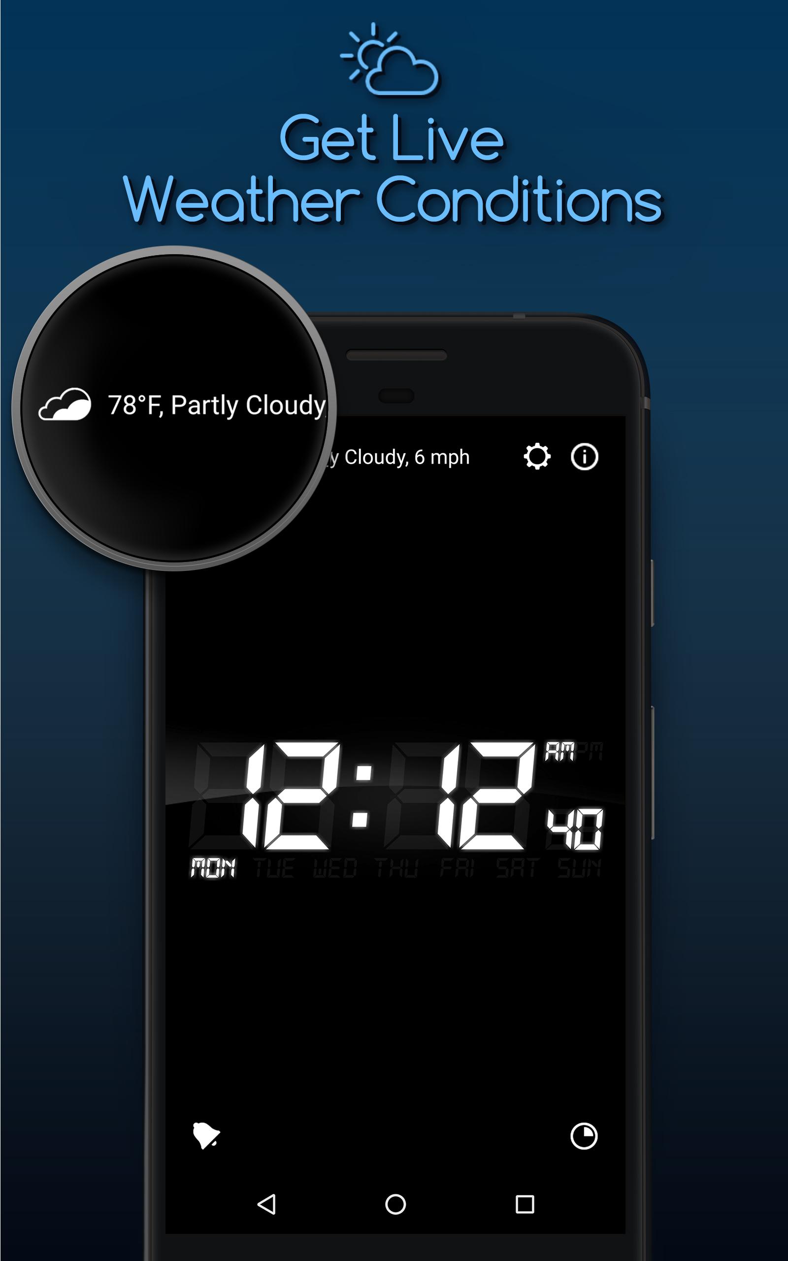 اسکرین شات 4 برنامه Alarm Clock for Me