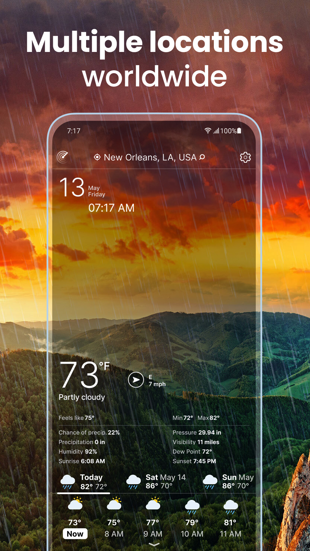 اسکرین شات 7 برنامه Weather Live°