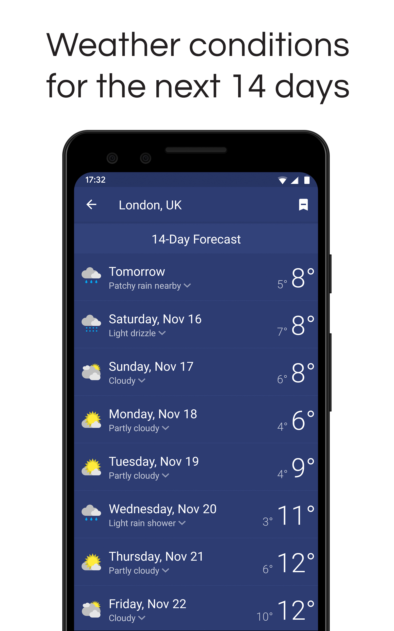 اسکرین شات 5 برنامه Clime: Weather Radar Live