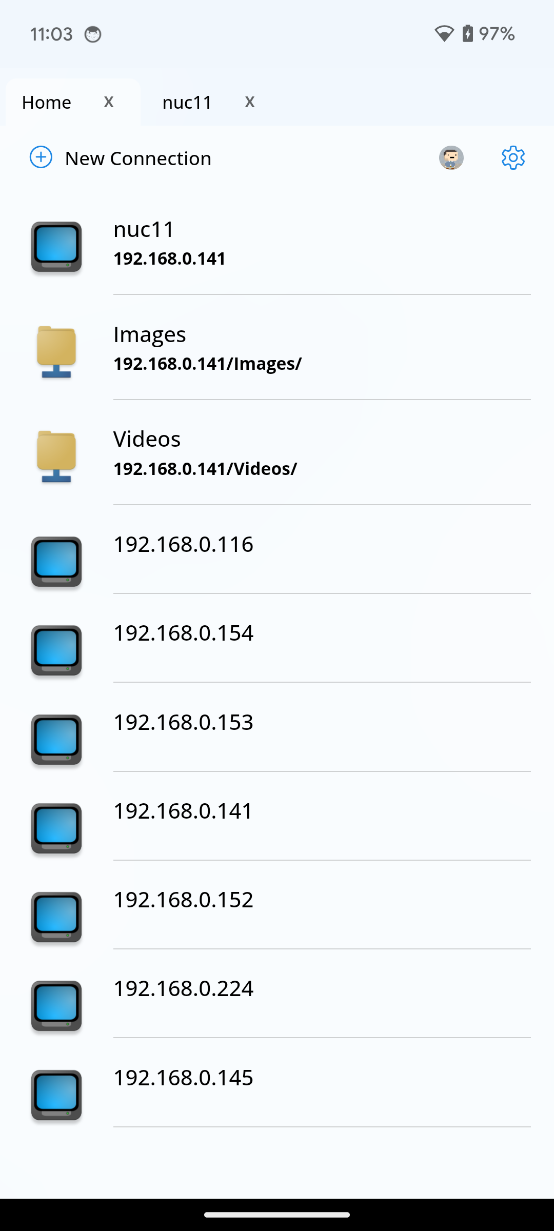 اسکرین شات 1 برنامه Network Browser