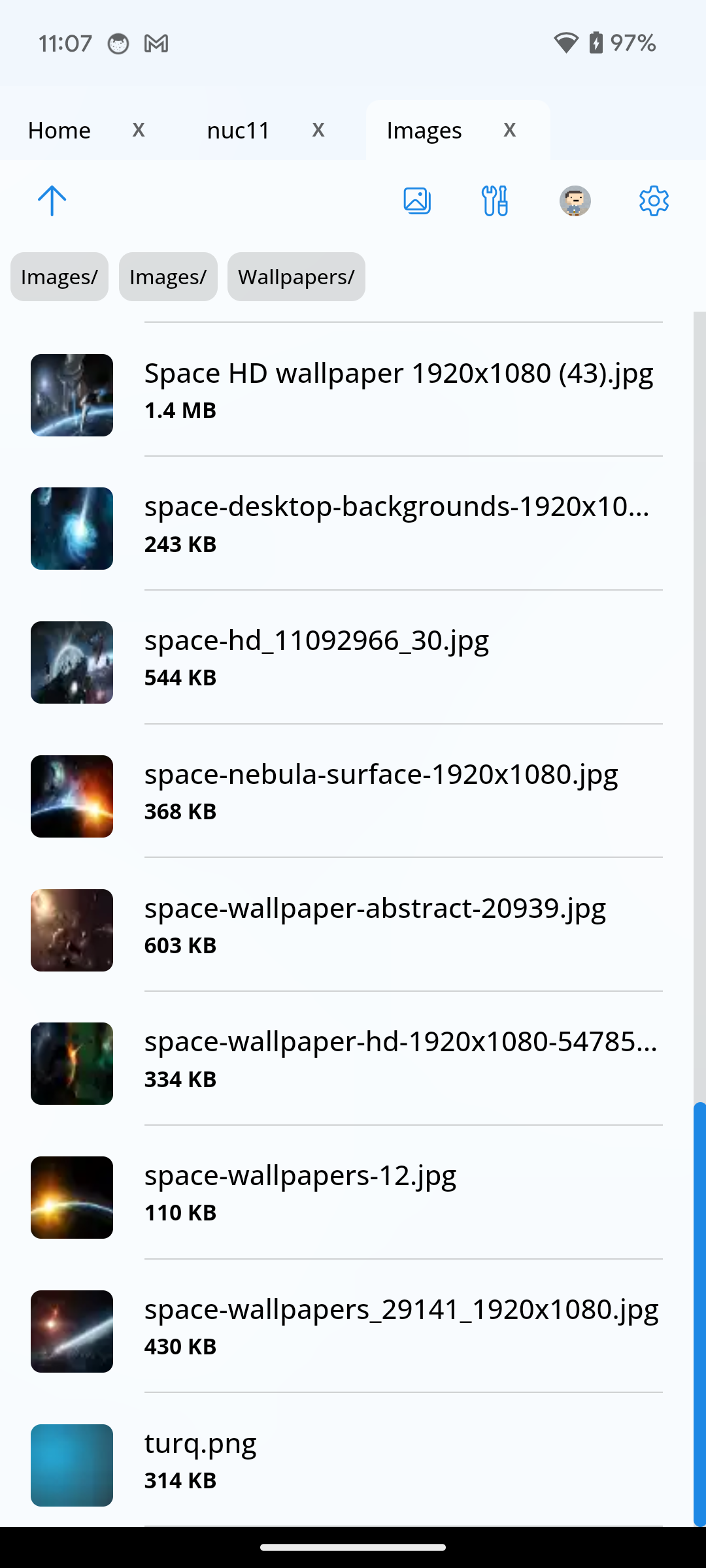 اسکرین شات 2 برنامه Network Browser