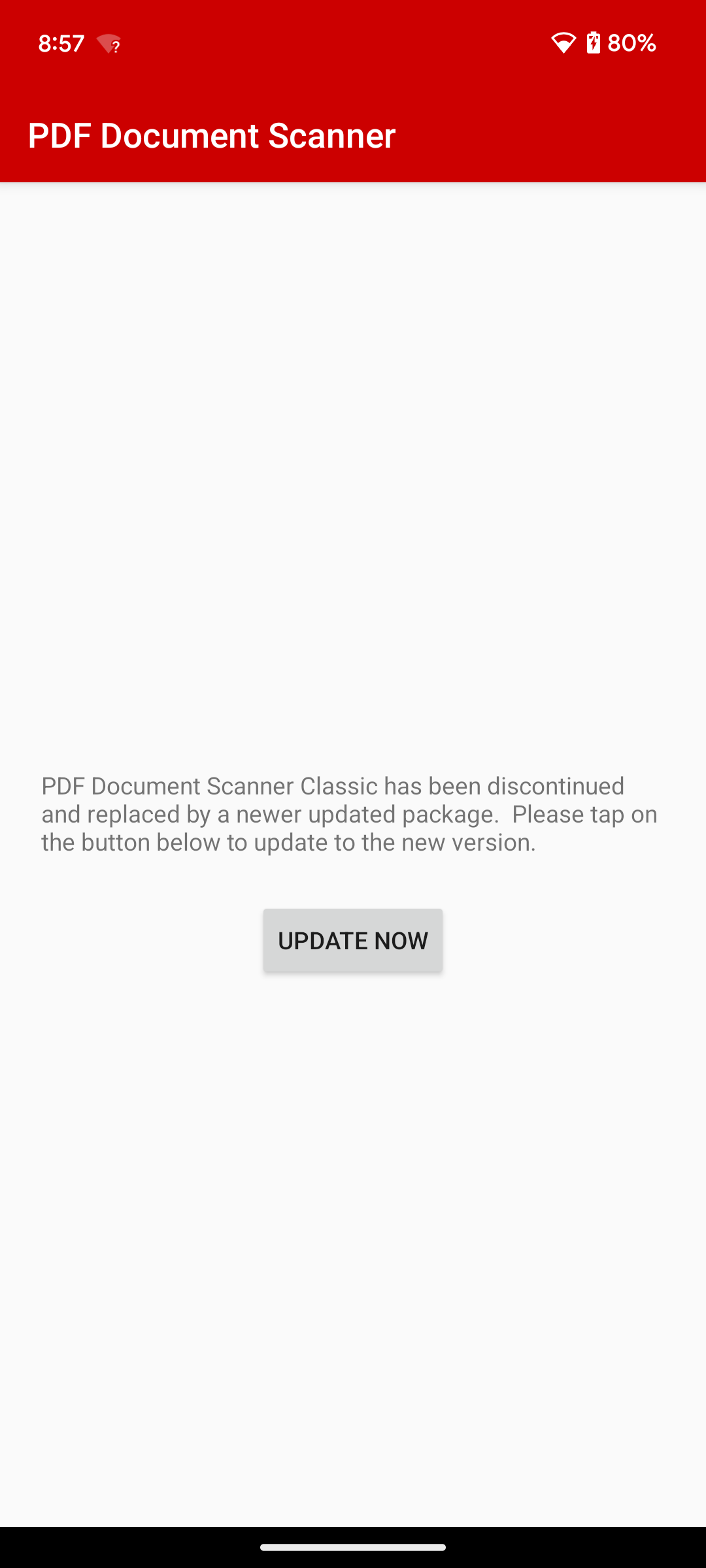 اسکرین شات 1 برنامه PDF Document Scanner Classic