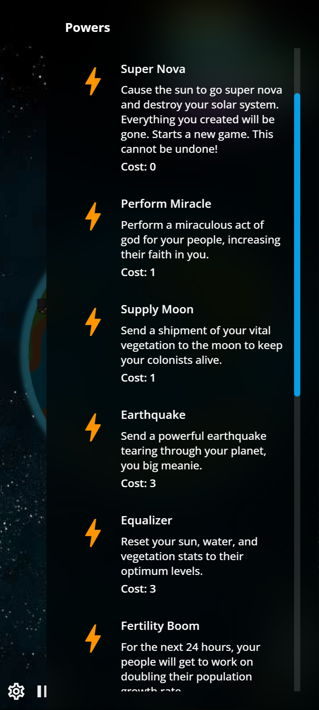 اسکرین شات 2 بازی My Planet