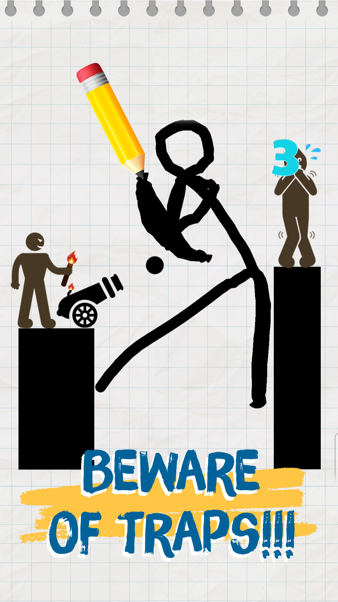 اسکرین شات بازی Draw Two Save: Save the man 4