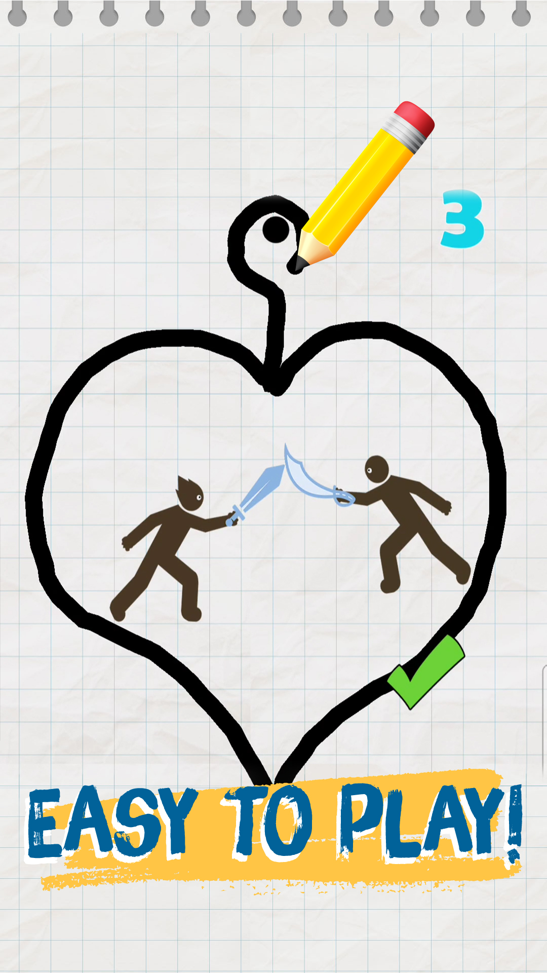 اسکرین شات بازی Draw Two Save: Save the man 3