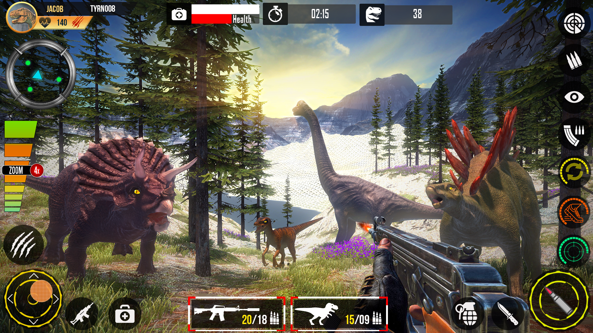 اسکرین شات 6 بازی Real Dino Hunting Zoo Games