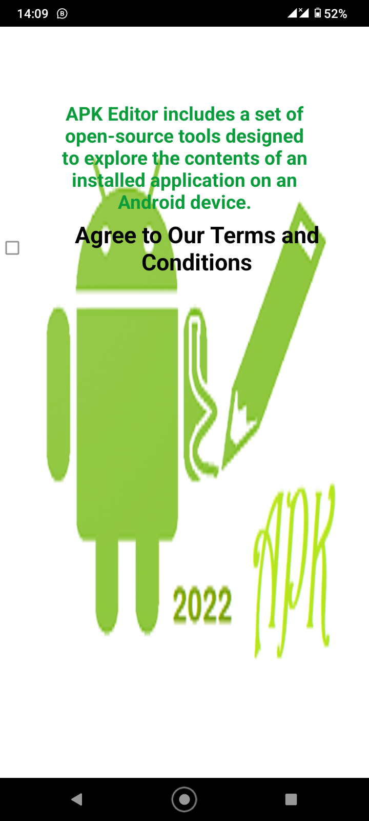 اسکرین شات 1 برنامه Apk Editor Pro