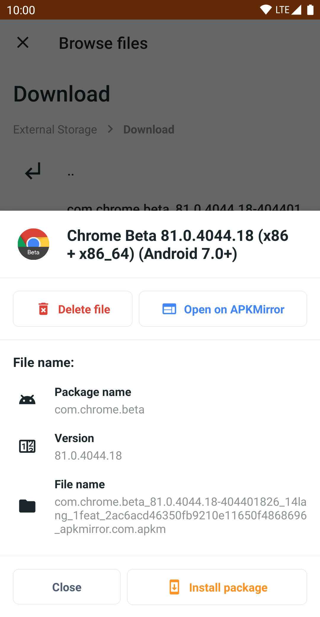 اسکرین شات 3 برنامه APKMirror Installer (Official)