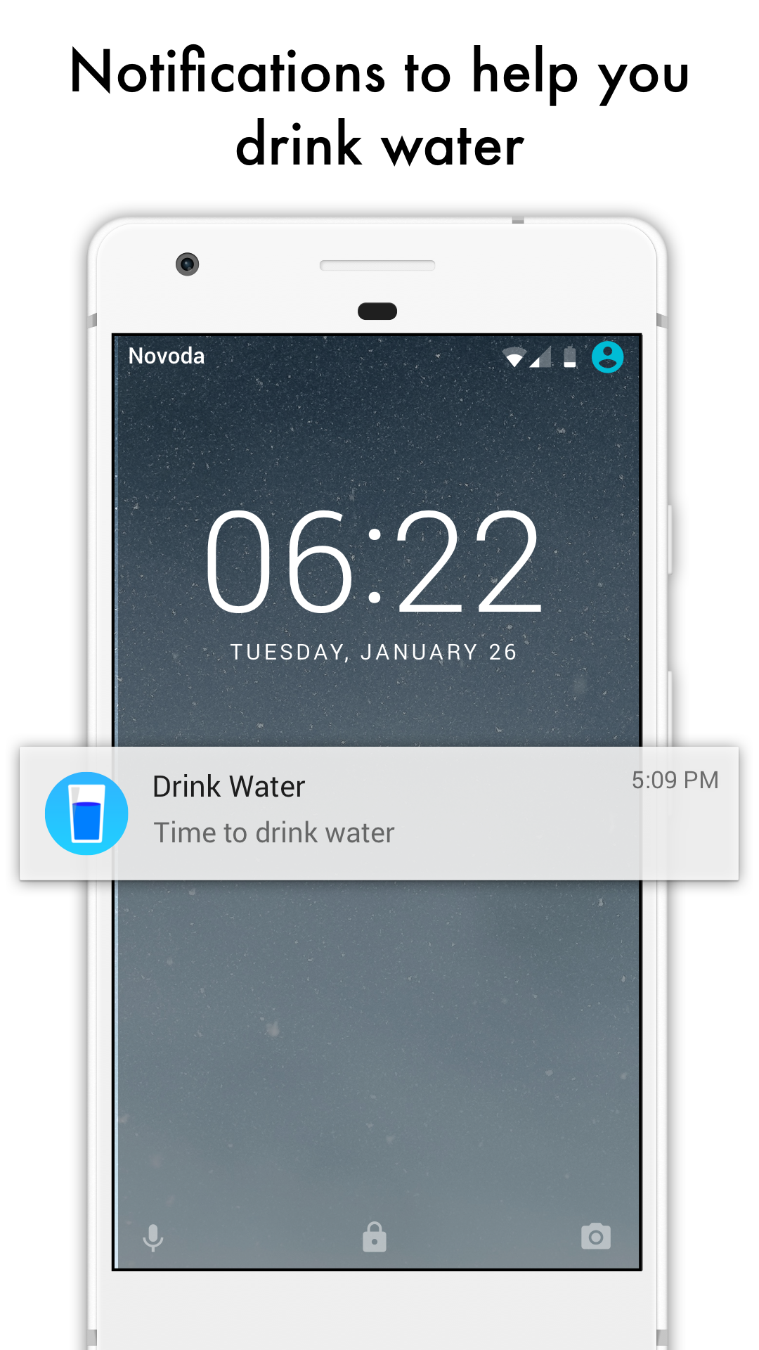 اسکرین شات 1 برنامه Drink Water