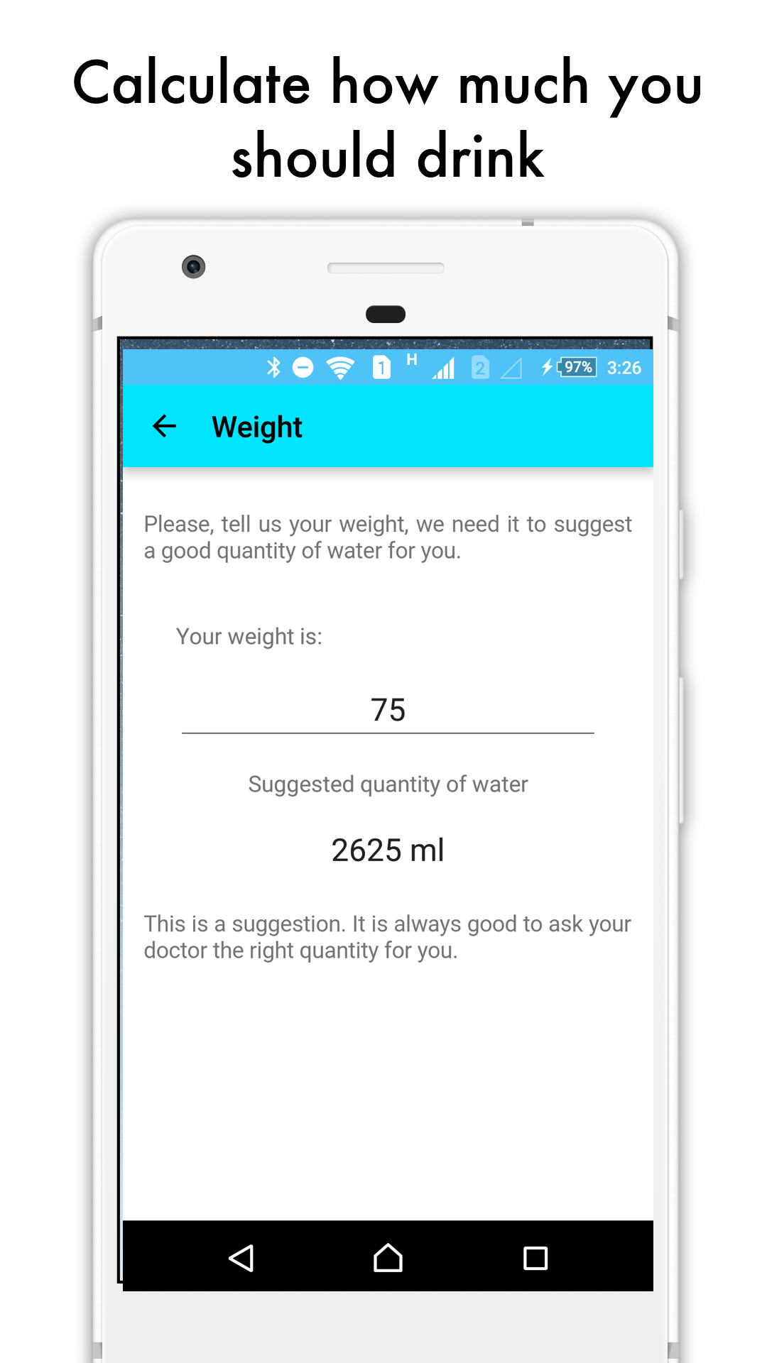 اسکرین شات 4 برنامه Drink Water