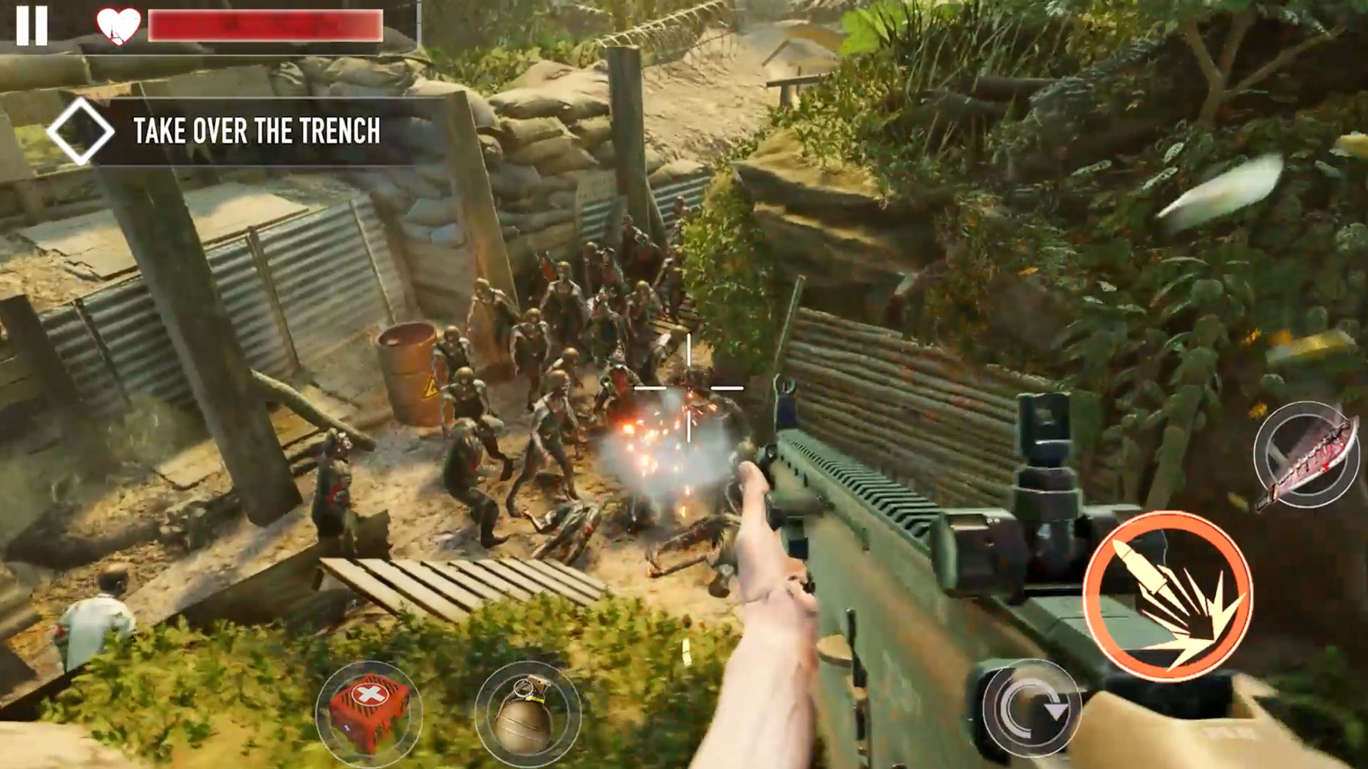 اسکرین شات 4 بازی Fire Apocalypse: Zombie Games