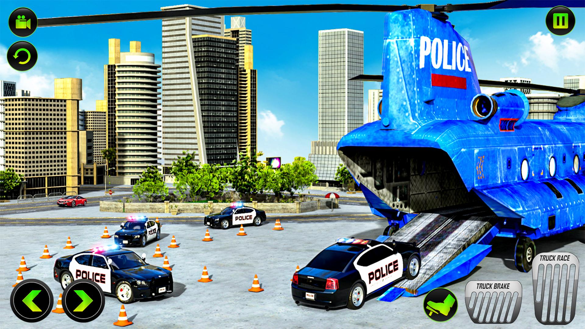 اسکرین شات 3 برنامه US Police CyberTruck Car