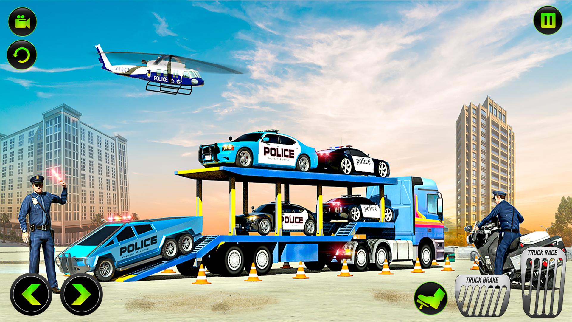 اسکرین شات 7 برنامه US Police CyberTruck Car