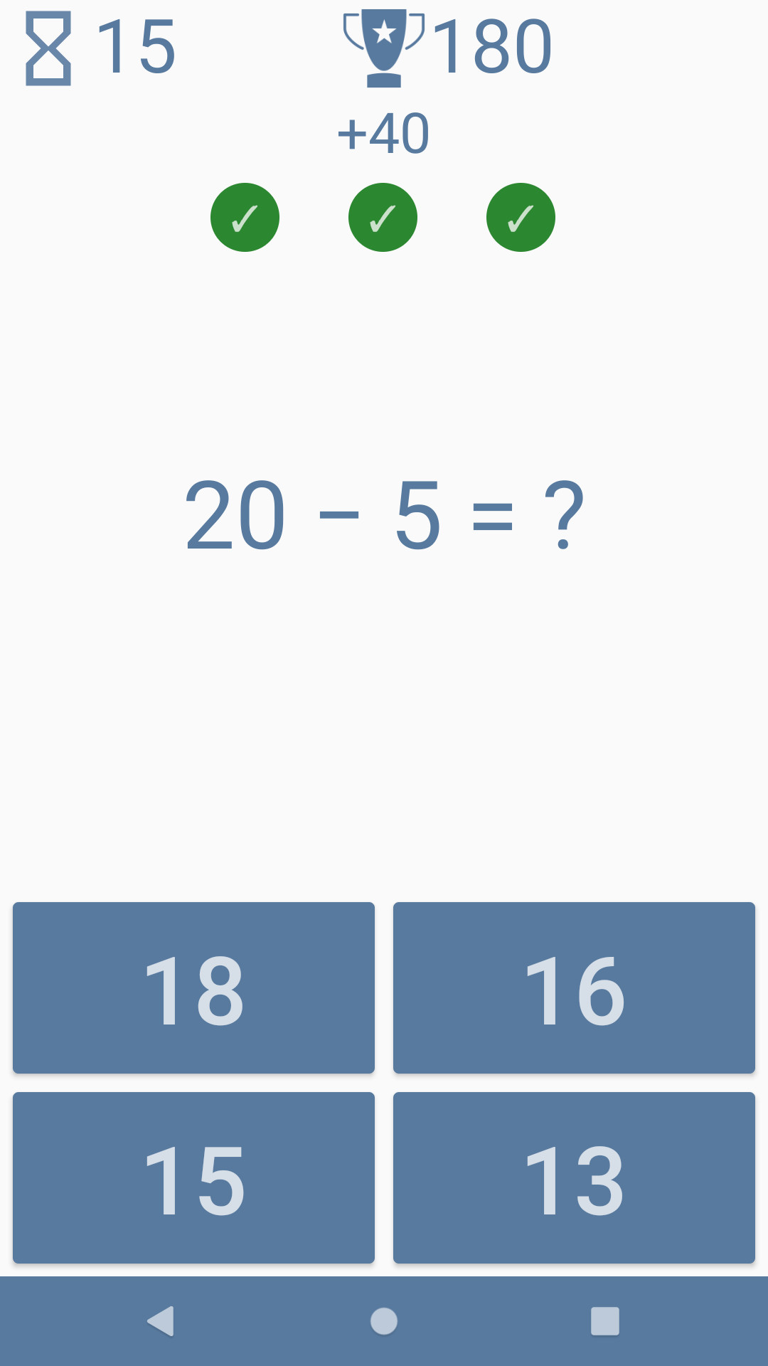 اسکرین شات 4 بازی Math for kids - Addition