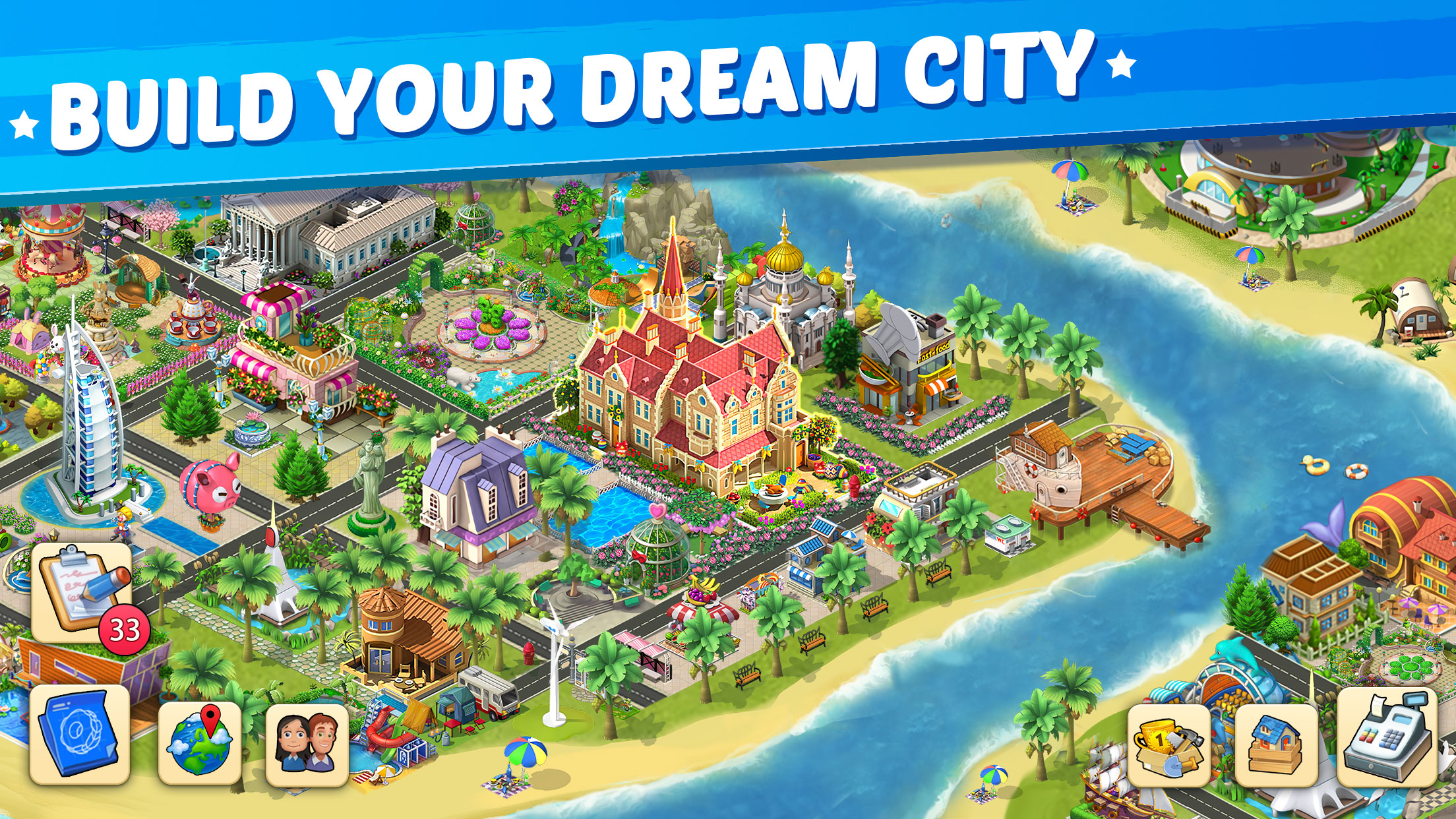 اسکرین شات 6 بازی Lily City: Building metropolis