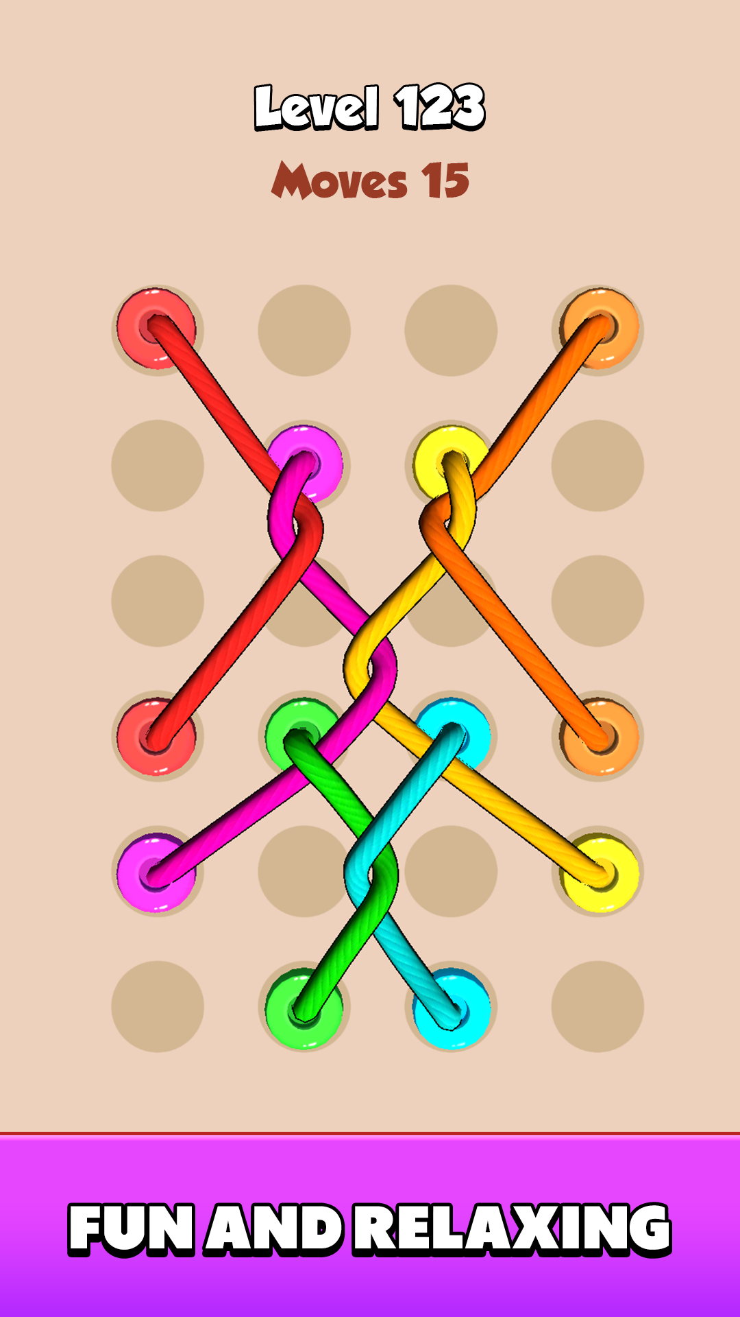 اسکرین شات 5 بازی Color Tangled Rope 3D