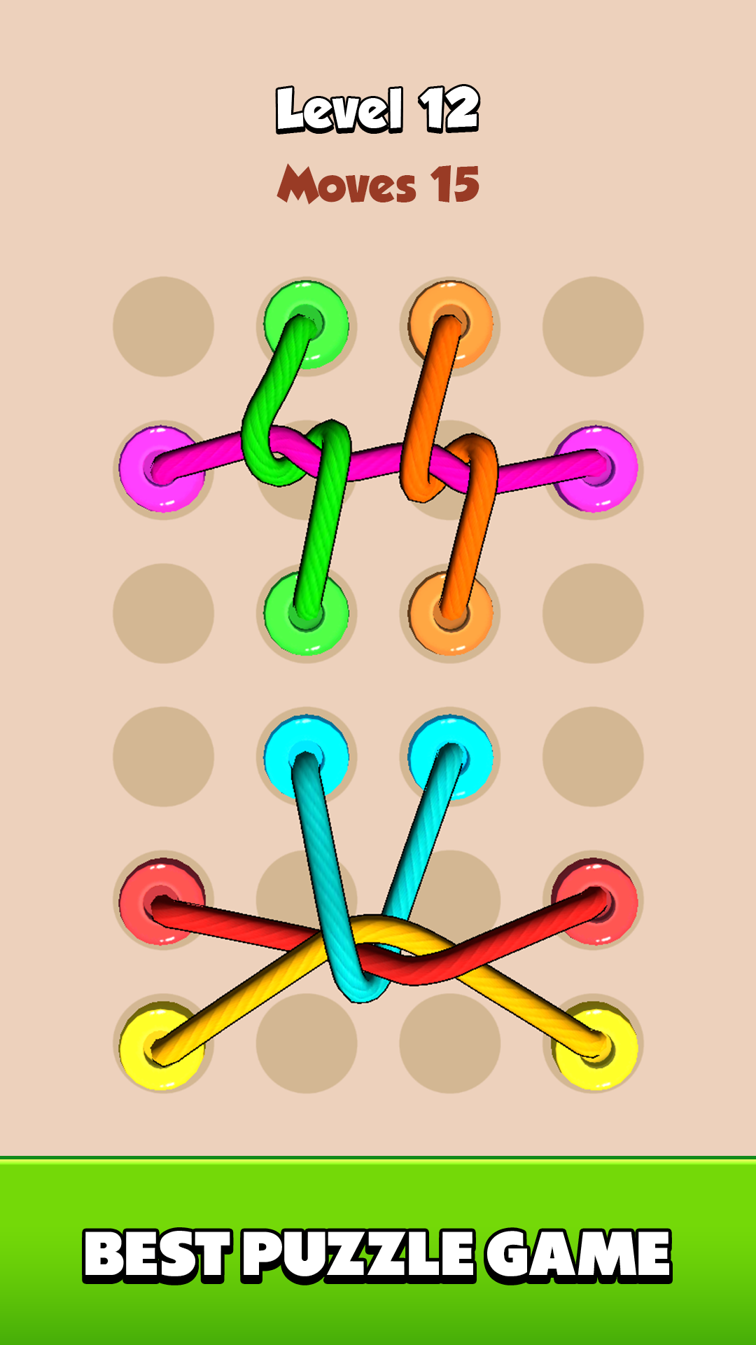 اسکرین شات 2 بازی Color Tangled Rope 3D