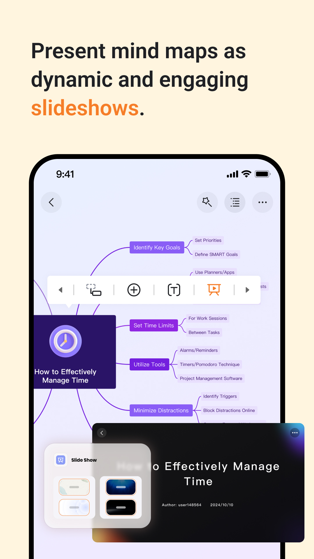 اسکرین شات 5 برنامه GitMind: AI Mind Mapping App