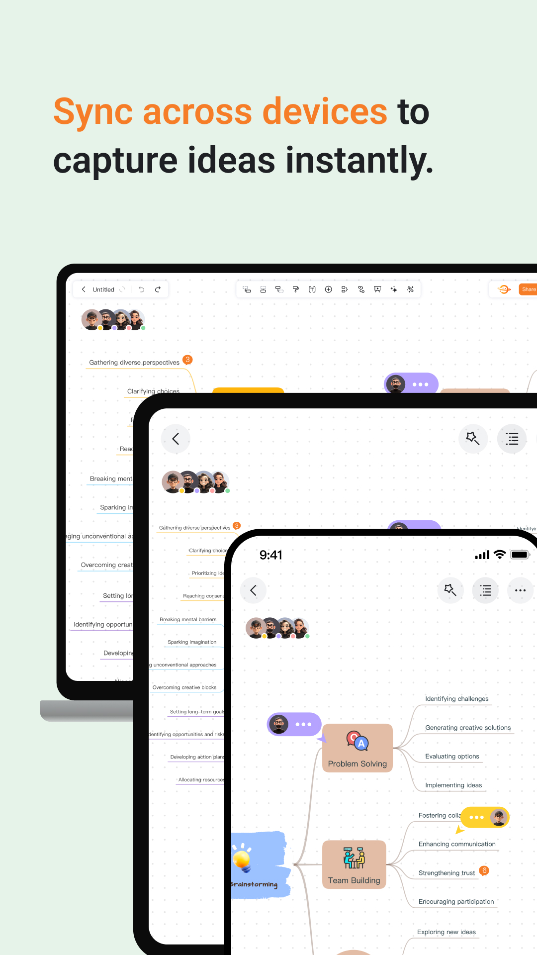 اسکرین شات 4 برنامه GitMind: AI Mind Mapping App