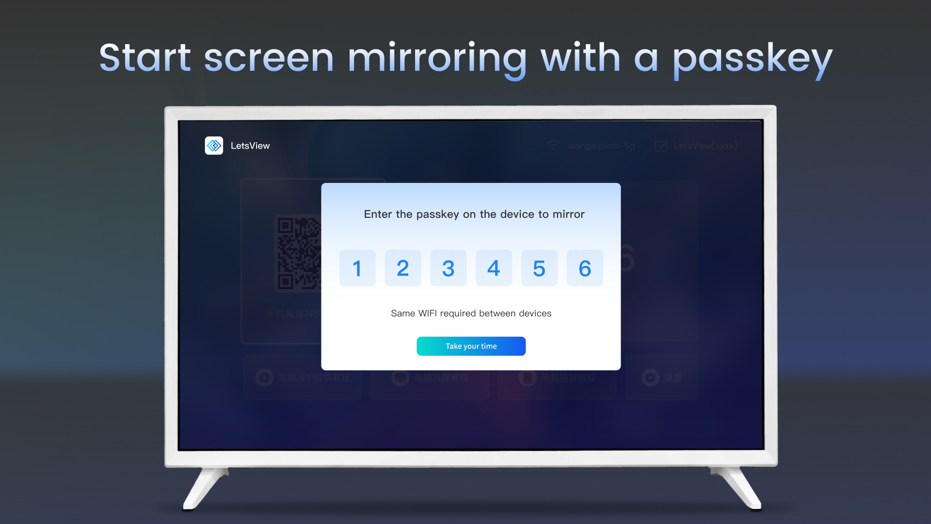 اسکرین شات 5 برنامه LetsView TV: Screen Mirroring