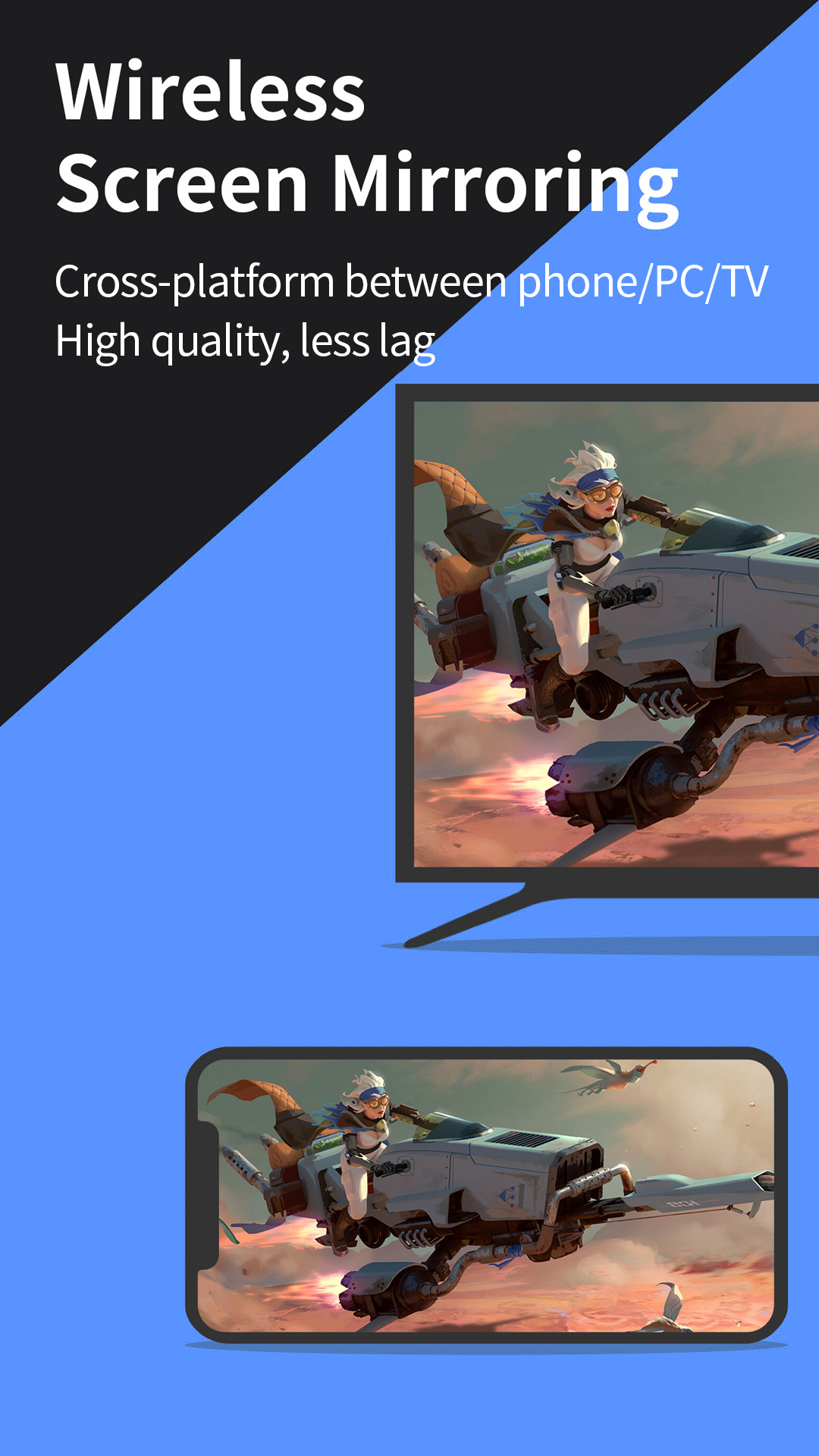 اسکرین شات 1 برنامه LetsView- Wireless Screen Cast