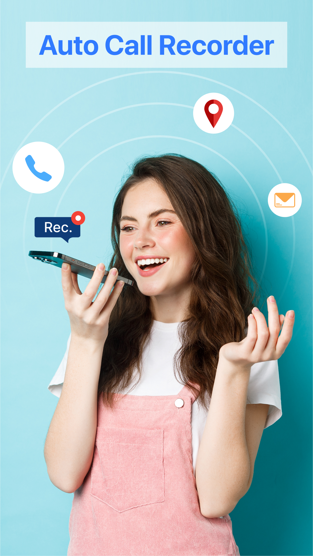 اسکرین شات 1 برنامه Auto Call Recorder - Automatic