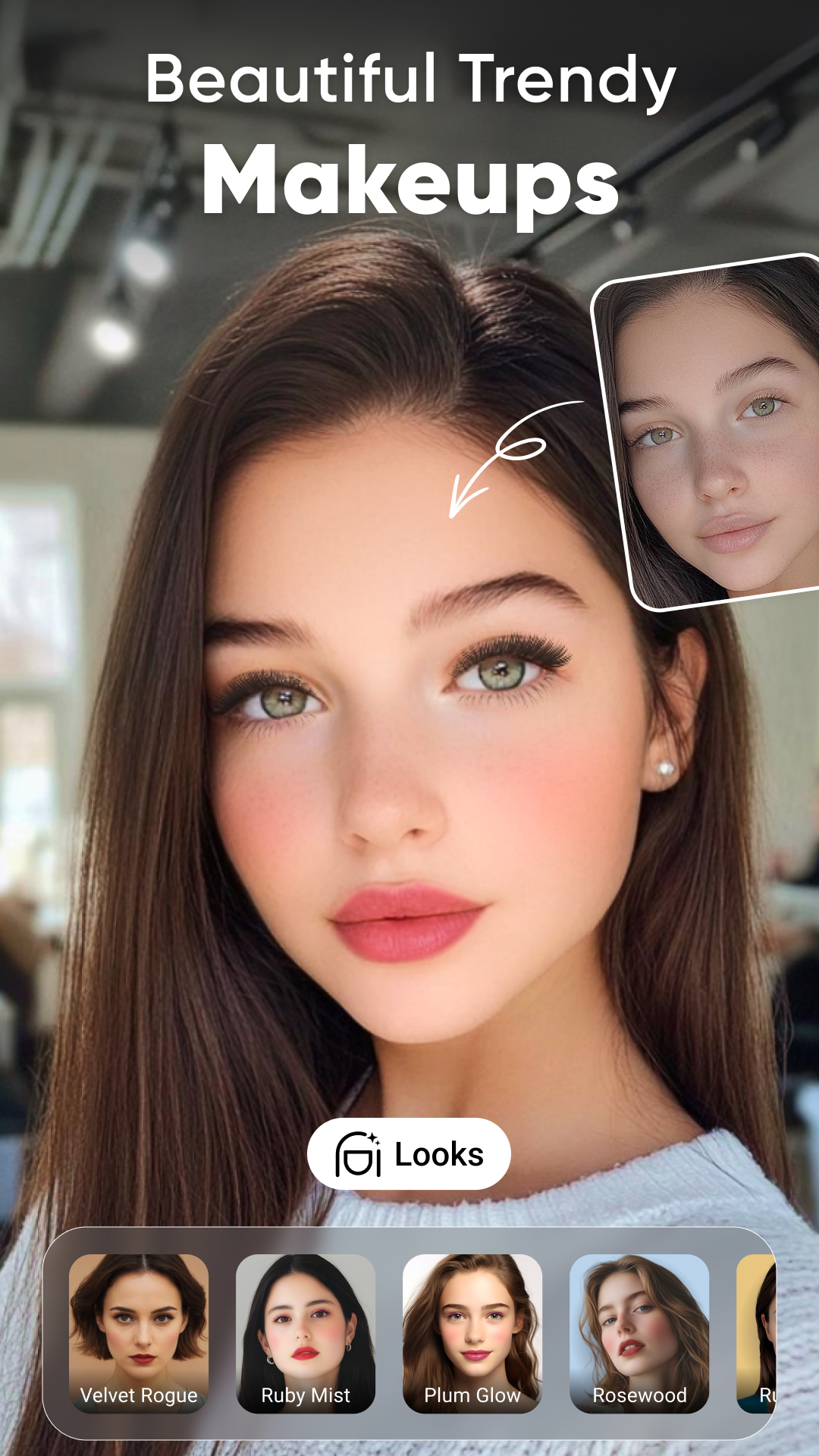 اسکرین شات 3 برنامه Beauty Editor : Face Retouch