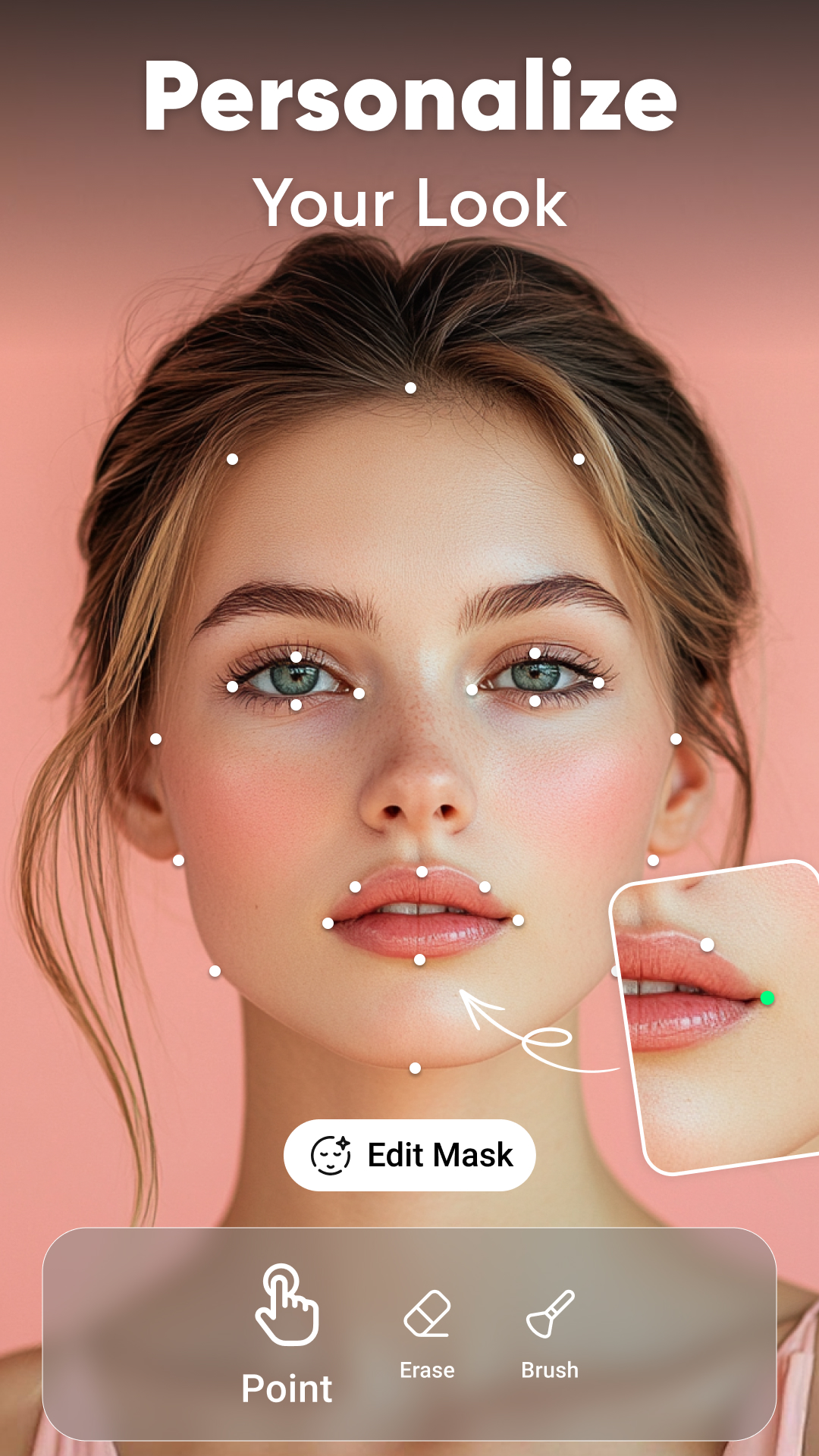 اسکرین شات 8 برنامه Beauty Editor : Face Retouch