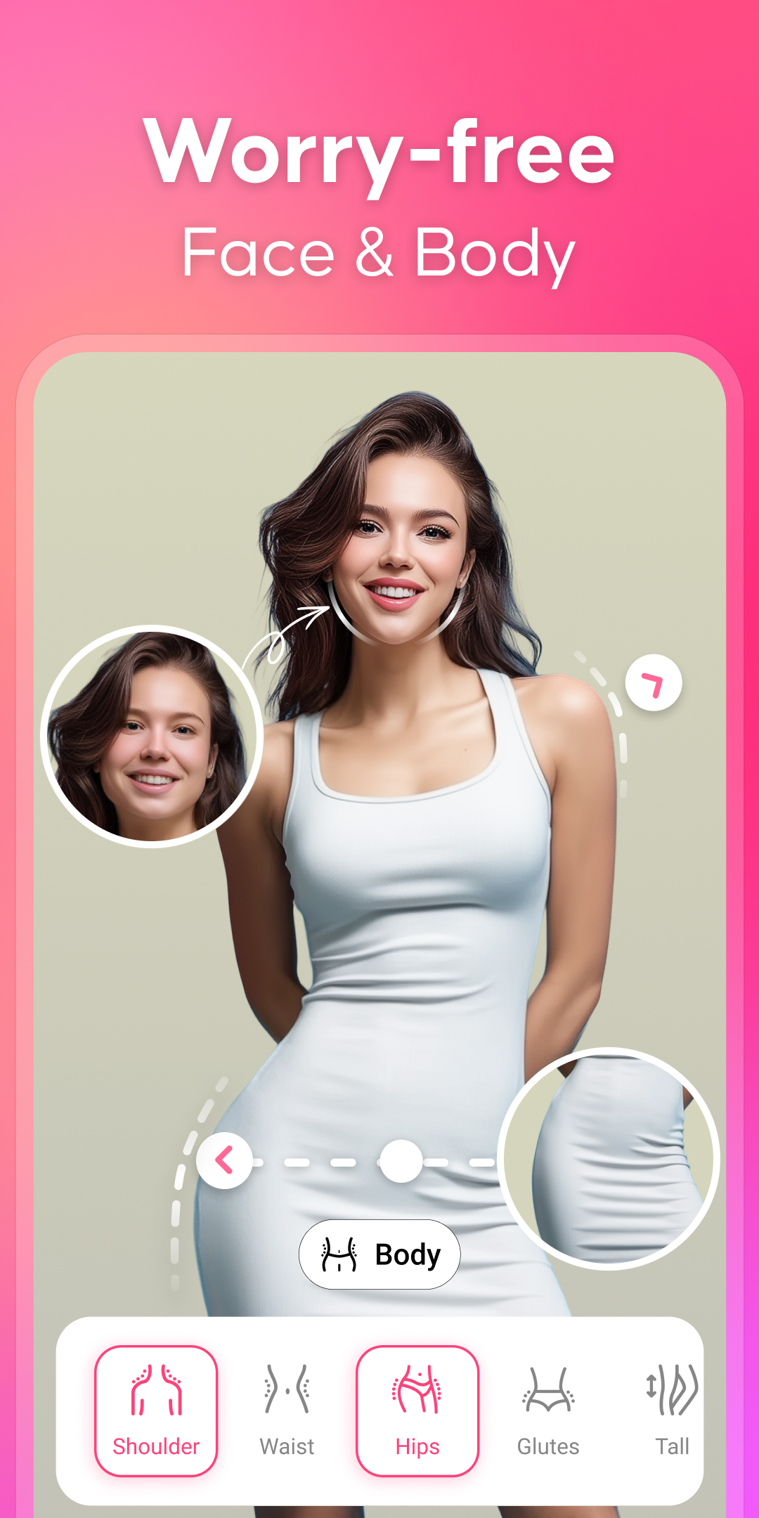 اسکرین شات 2 برنامه Beauty Editor : Face Retouch