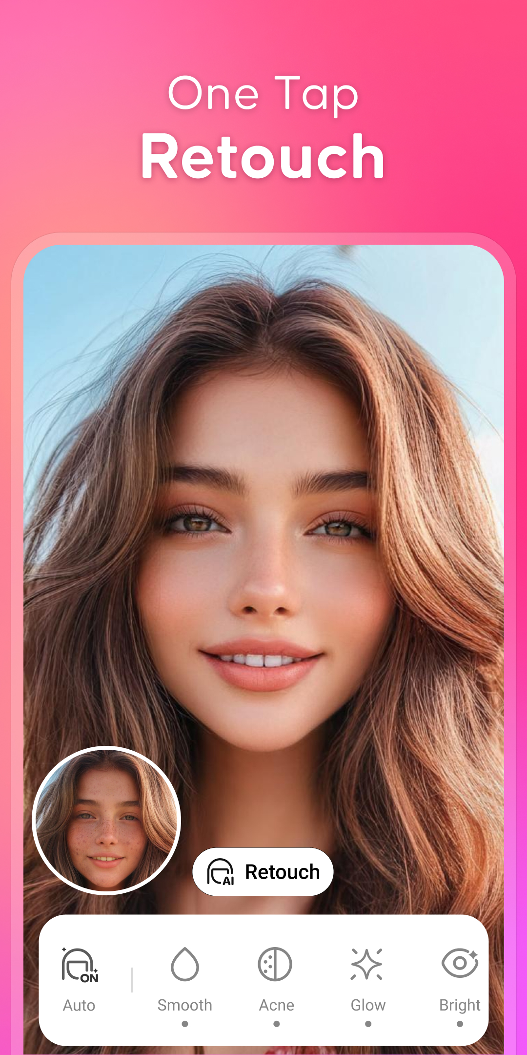 اسکرین شات 1 برنامه Beauty Editor : Face Retouch