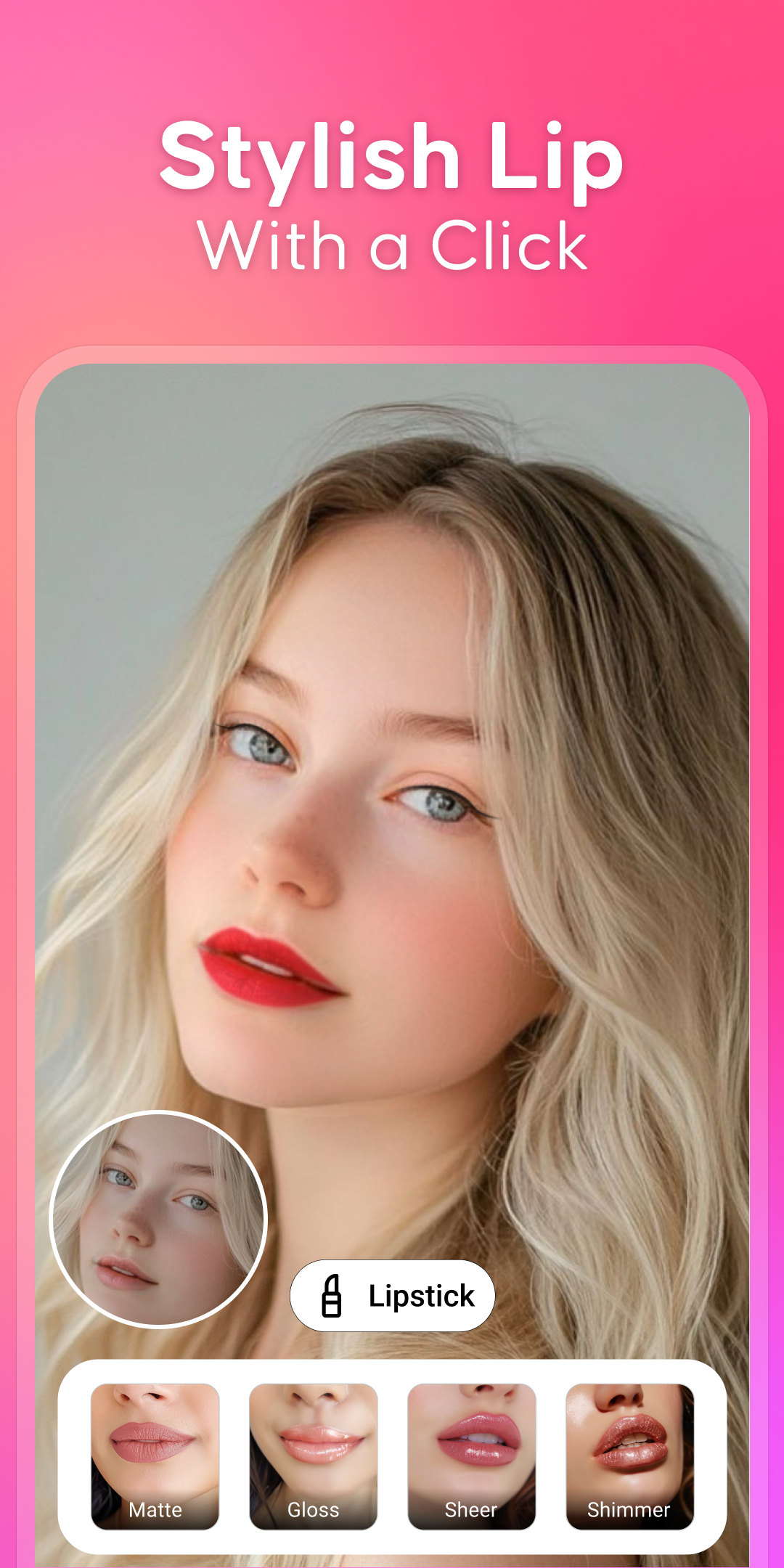 اسکرین شات 4 برنامه Beauty Editor : Face Retouch